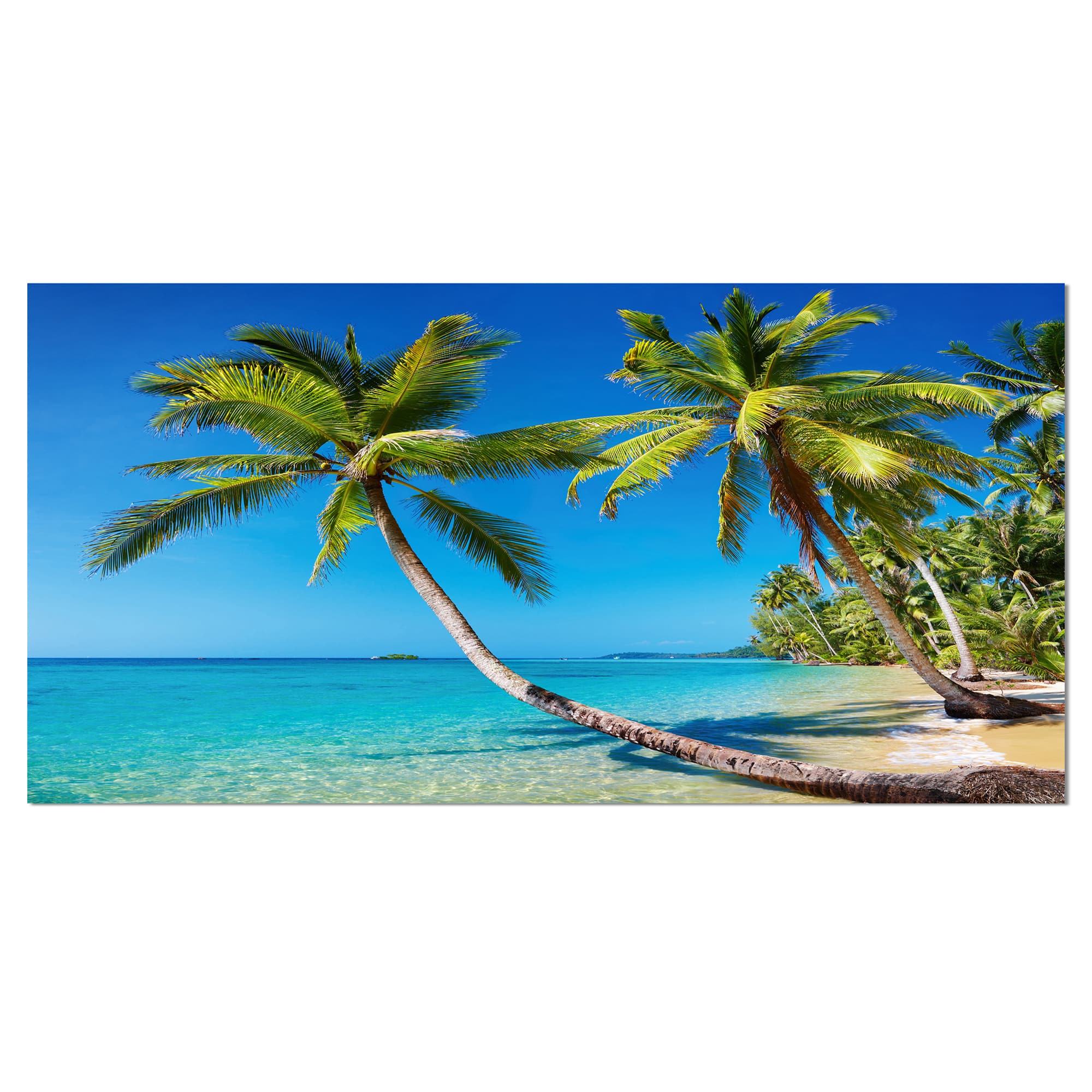 Designart - Tropical Beach Thailand - Landscape Photo Canvas Art Print