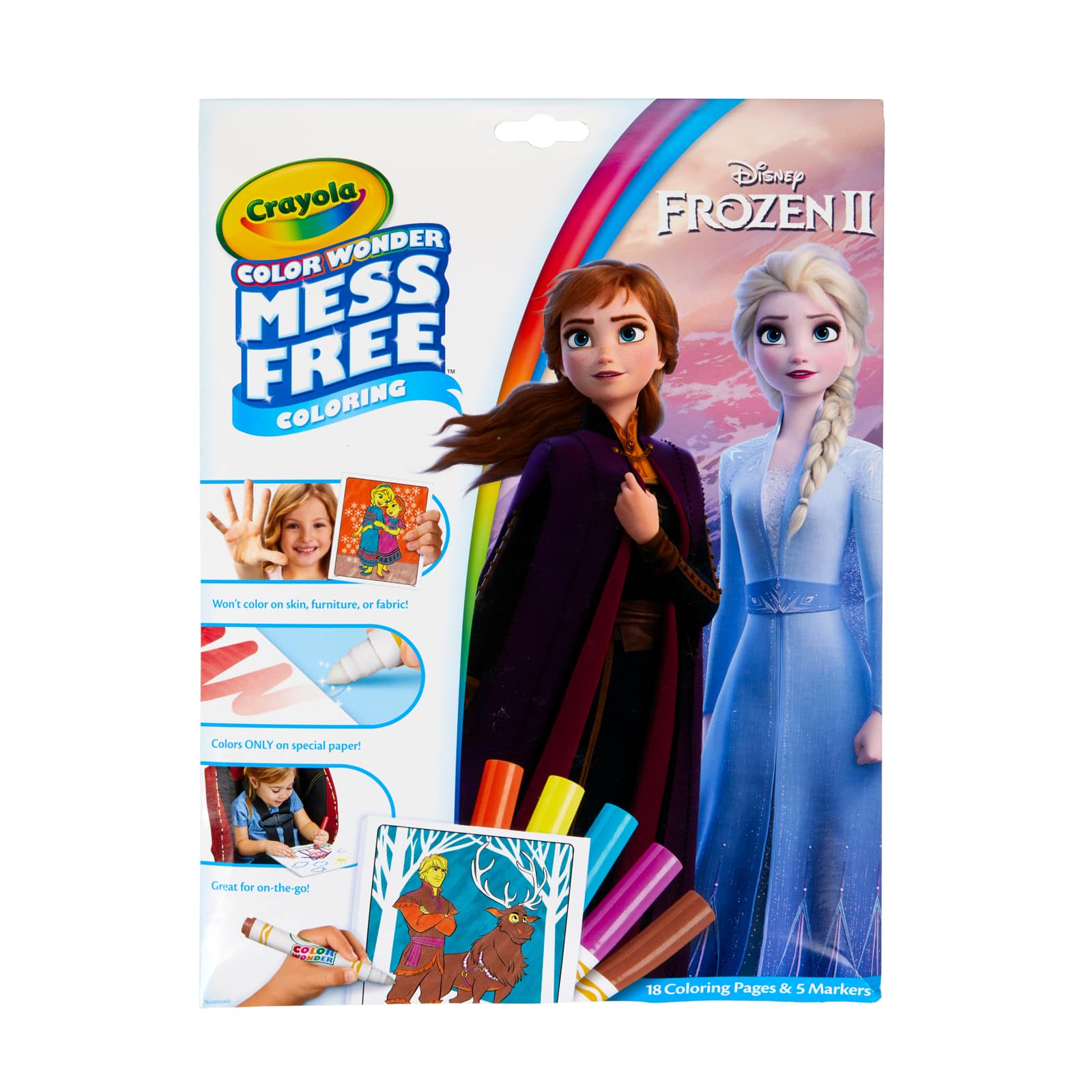12 Pack: Crayola® Color Wonder™ Disney® Frozen 2 Paper & Markers
