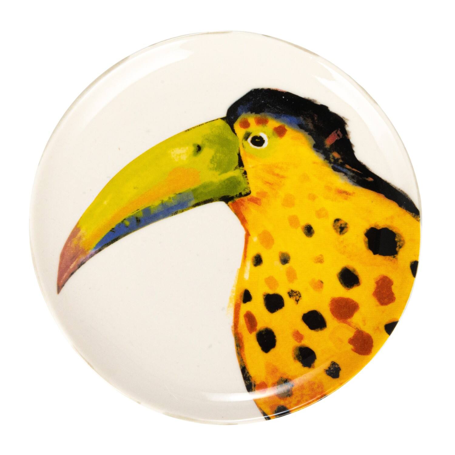 Hello Honey&#xAE; 6&#x22; Animal Design Stoneware Plate, 8ct.