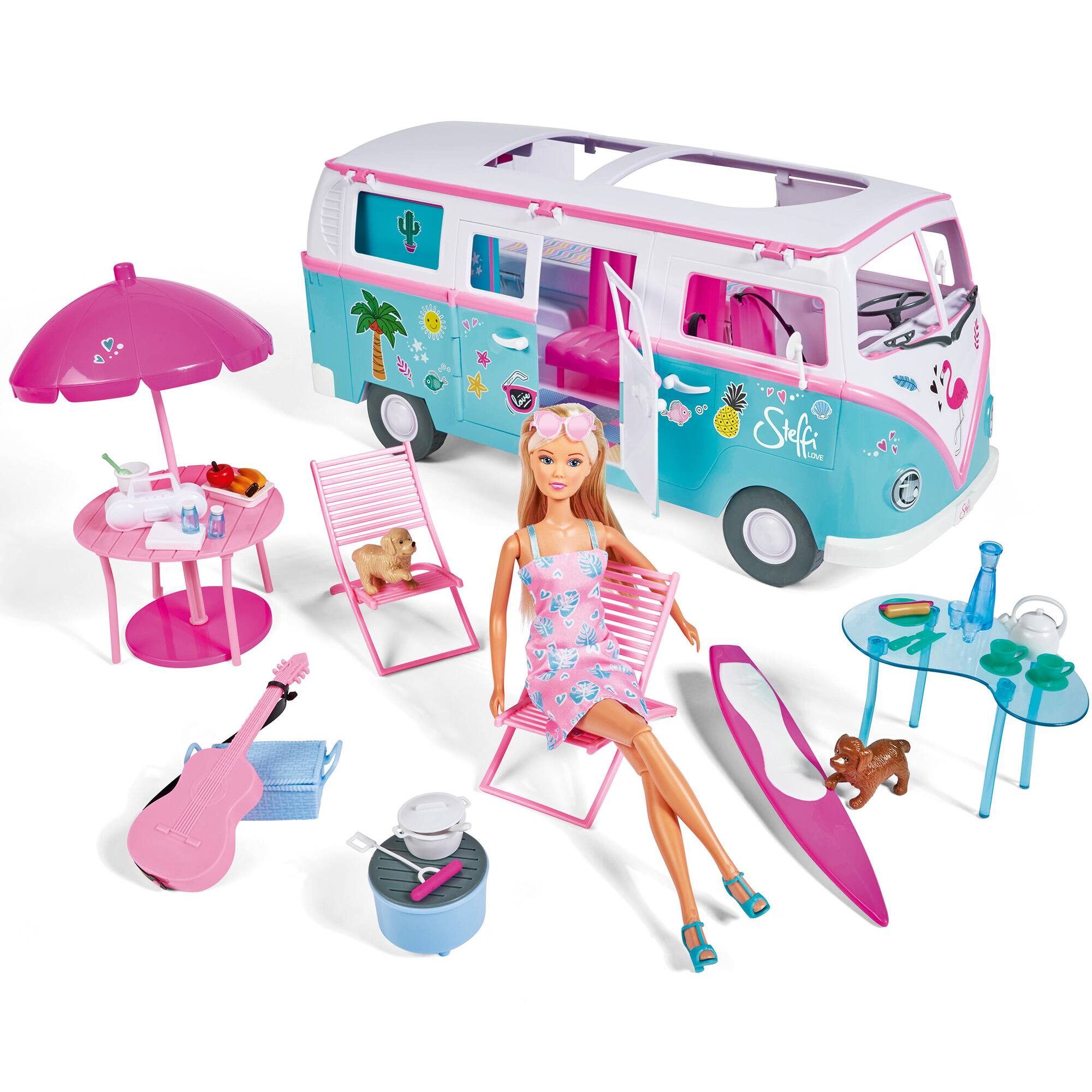 Simba Steffi LOVE Hawaii Camper Playset