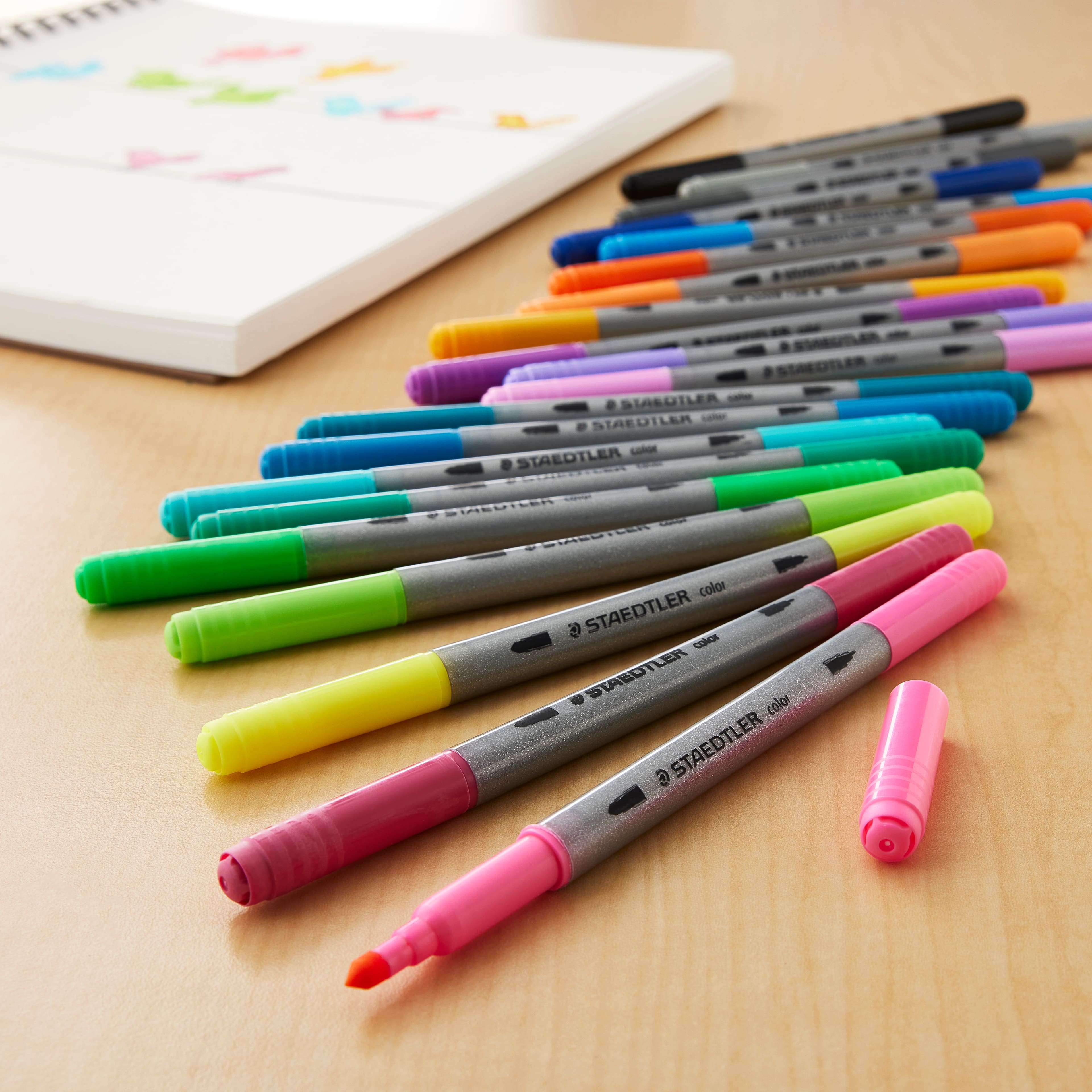 Staedtler® Duo Fiber-Tip Pens