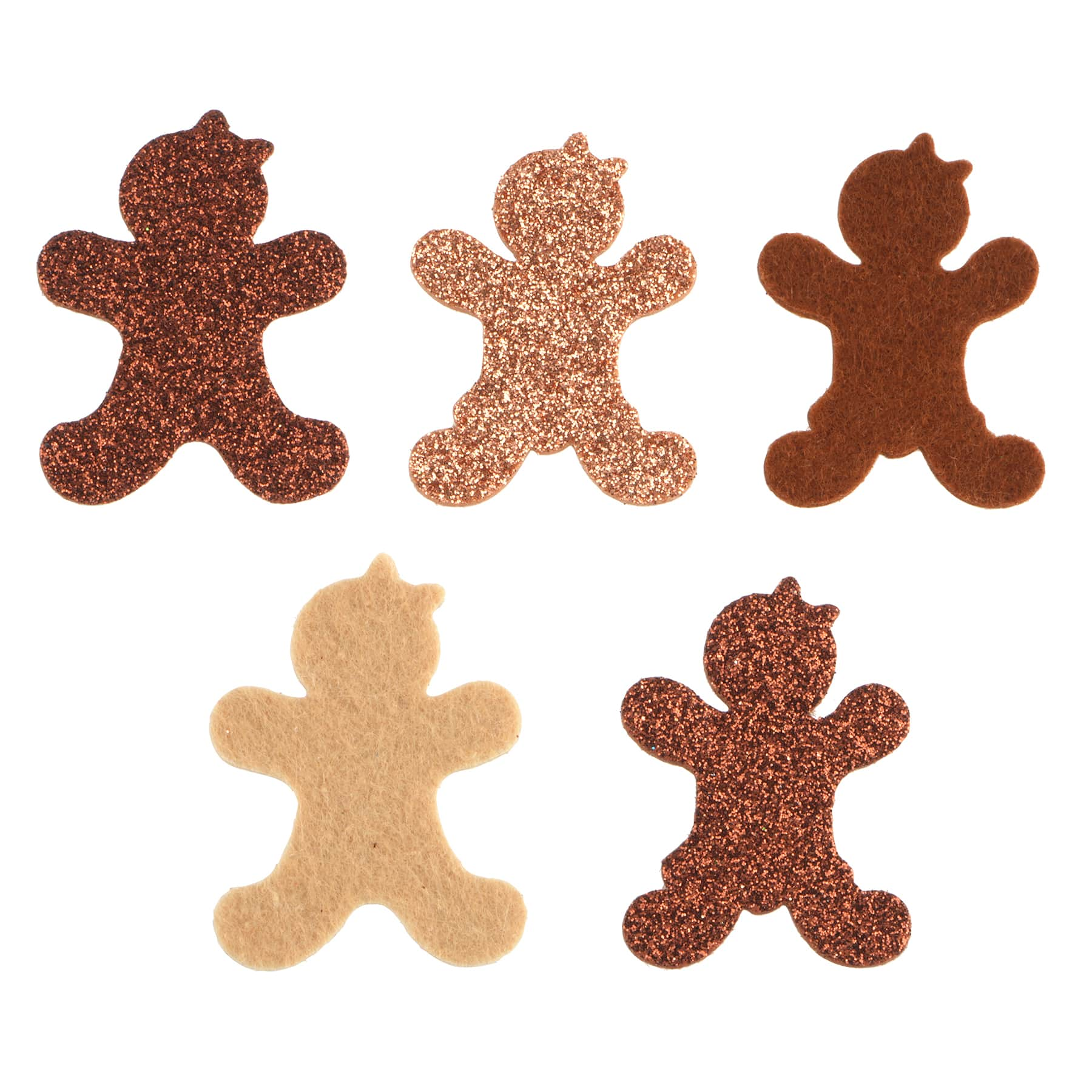 Gingerbread Felt Stickers by Creatology&#x2122;