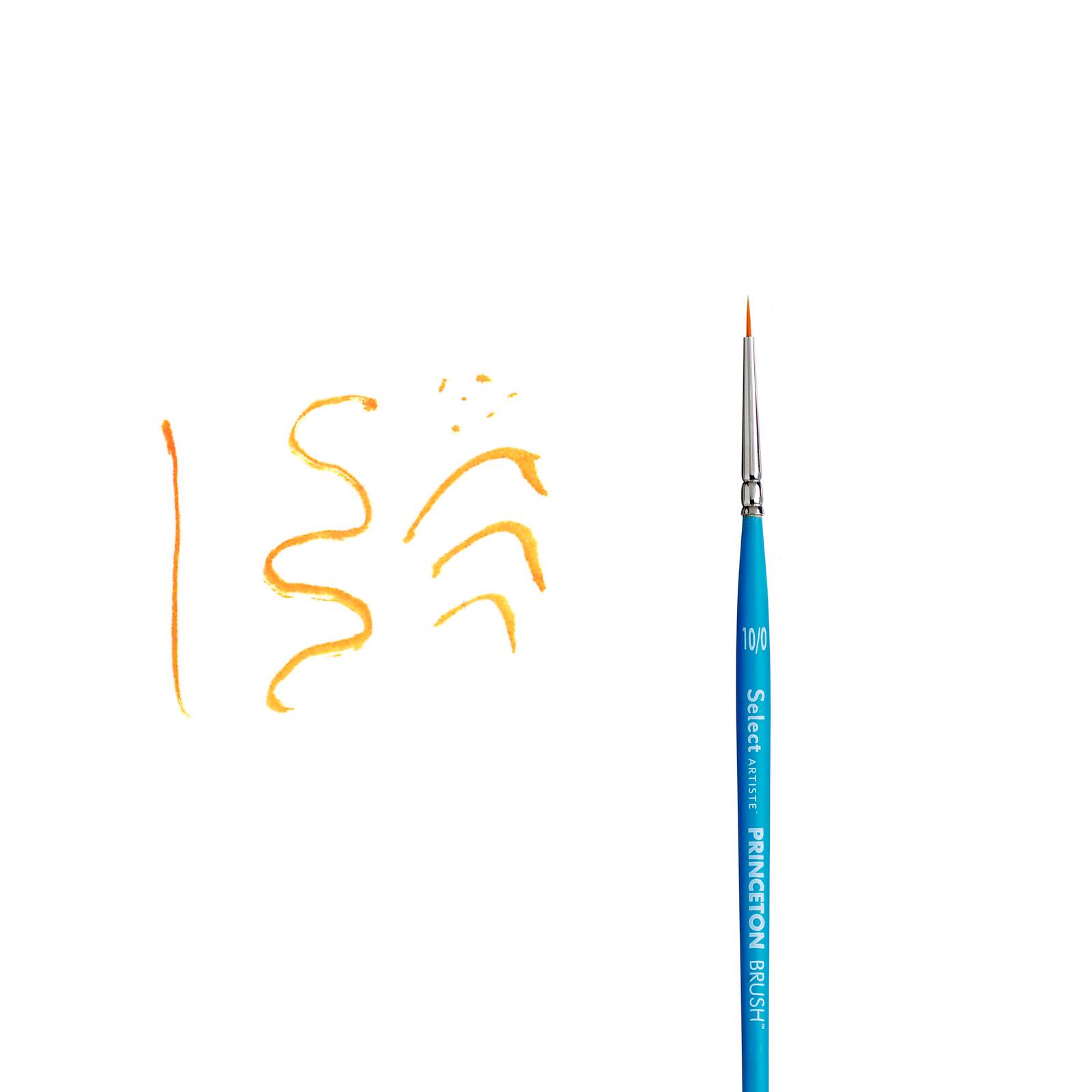 12 Pack: Princeton™ Select Artiste™ Series 3750 Short Handle Short Liner Brush