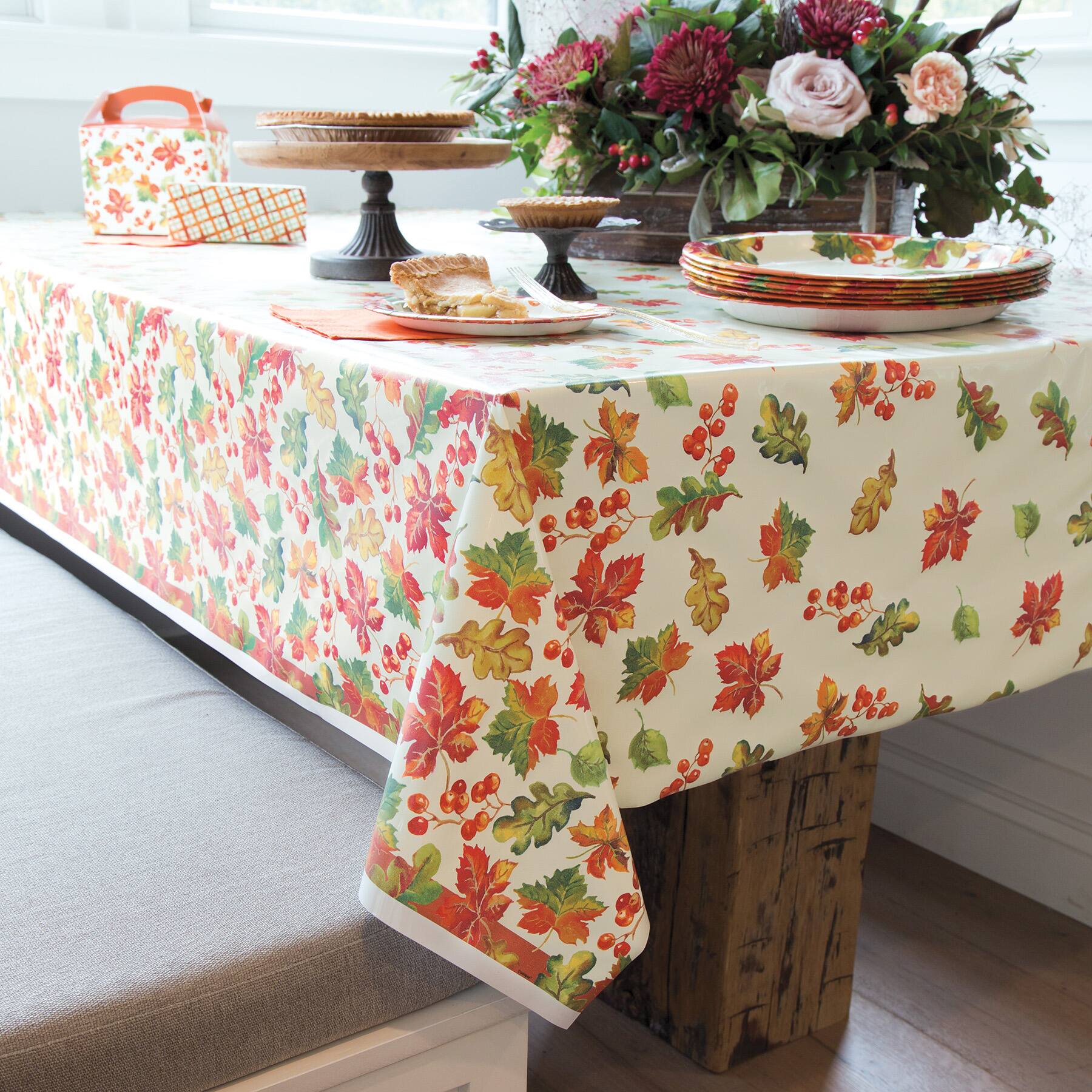 fall tablecloth