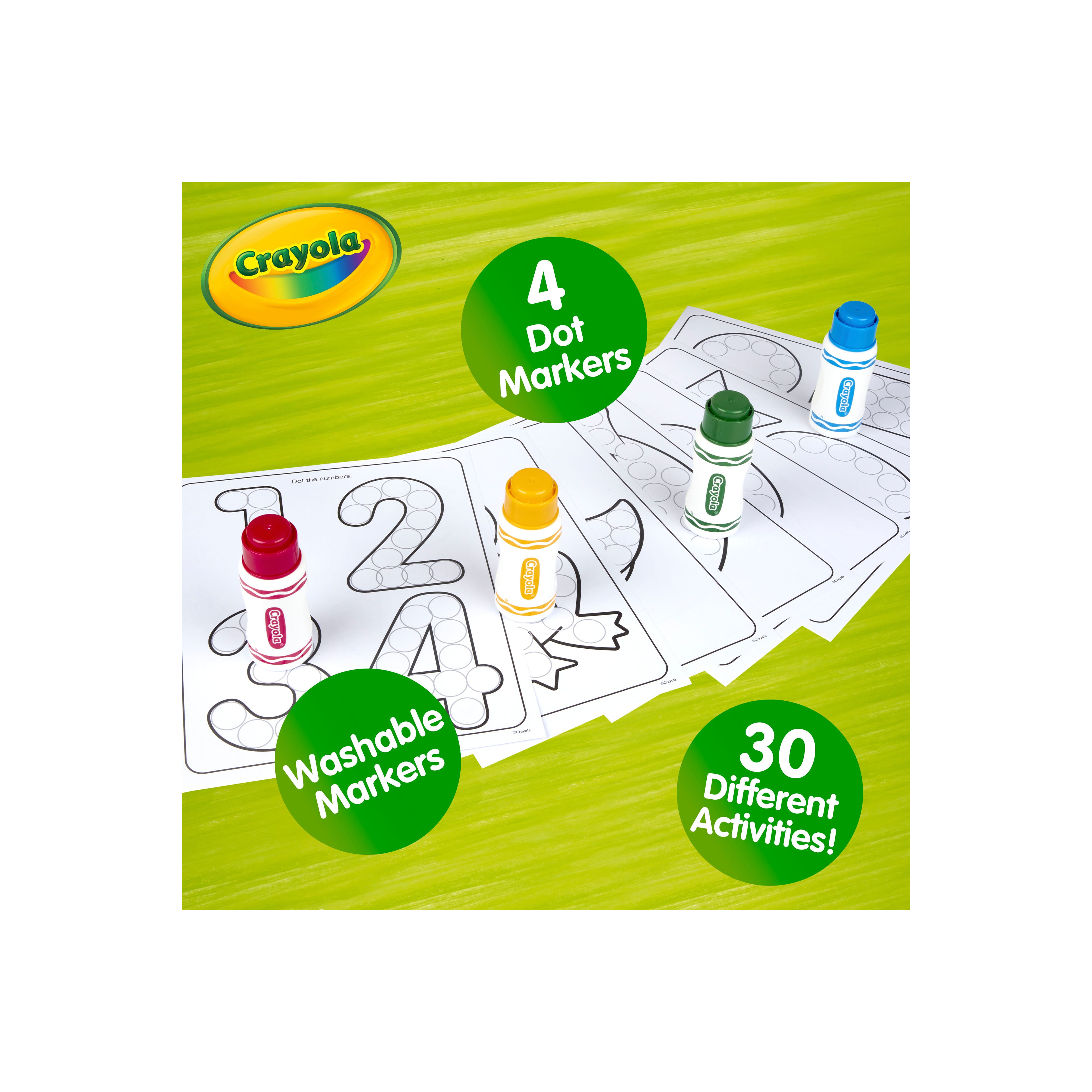 Crayola&#xAE; Washable Dot Markers Activity Set