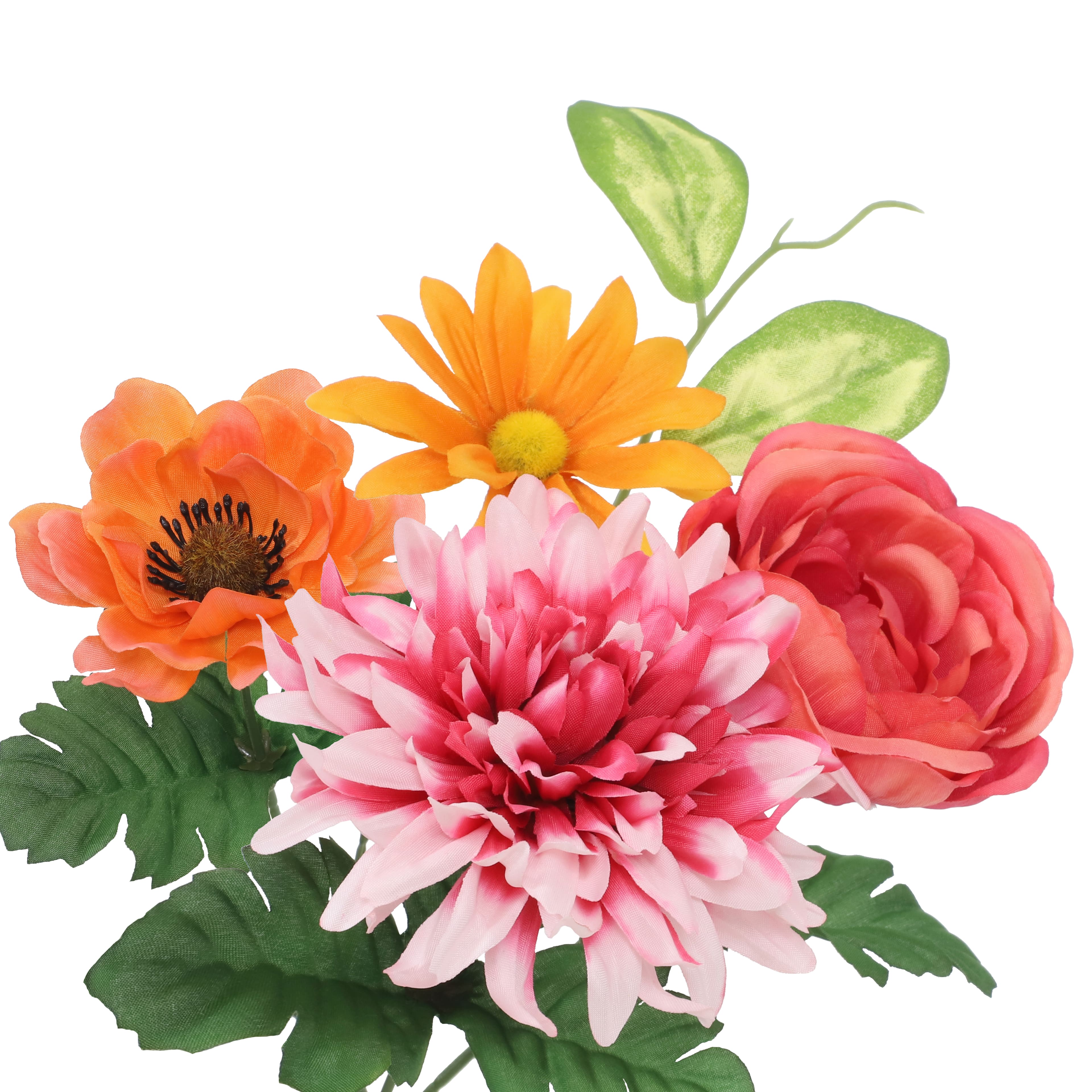 21&#x22; Dahlia, Ranunculus &#x26; Anemone Bush by Ashland&#xAE;