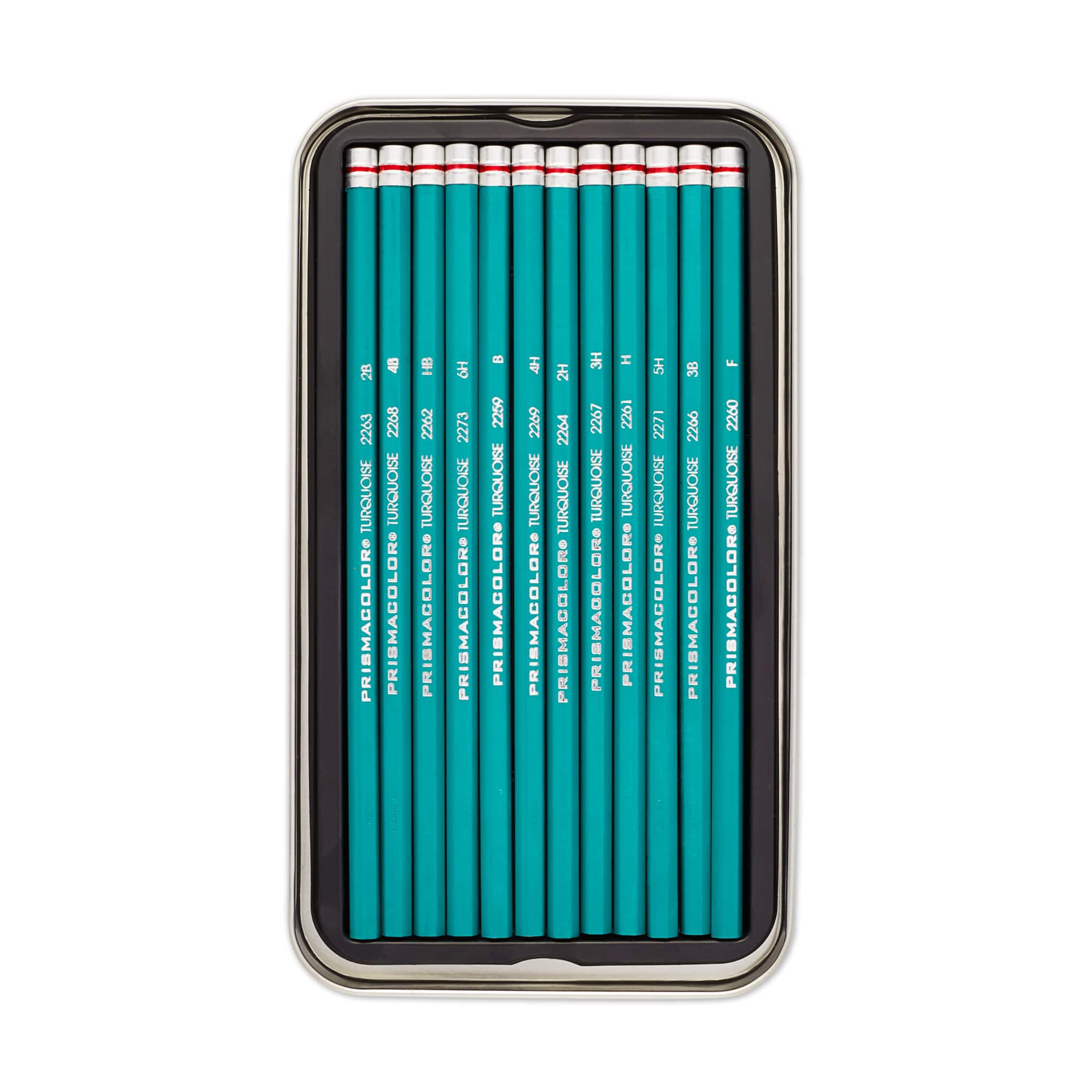 Prismacolor&#xAE; Premier&#xAE; Turquoise Medium Graphite Pencil Set