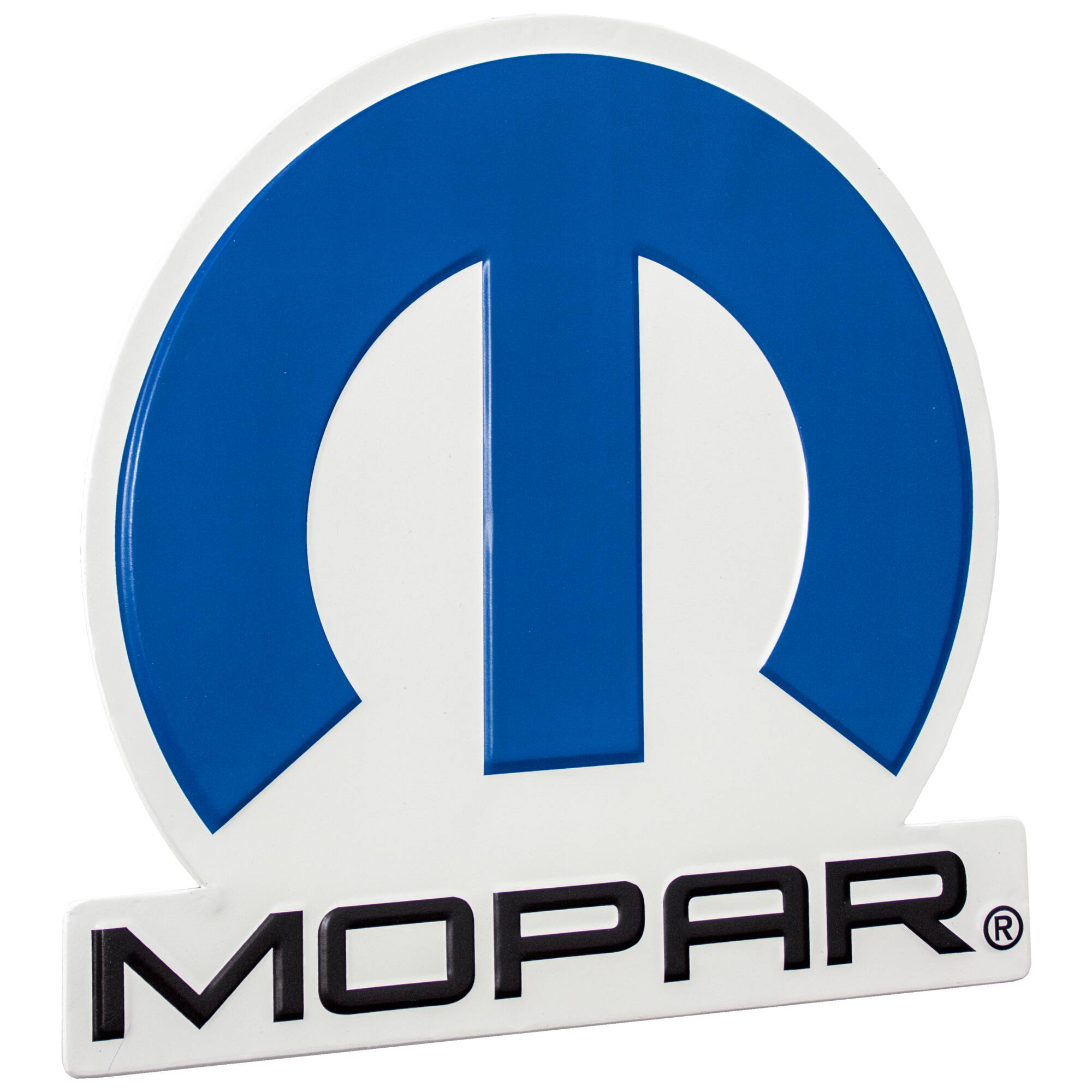 American Art D&#xE9;cor&#x2122; 16.25&#x22; Mopar&#xAE; Logo Embossed Metal Sign