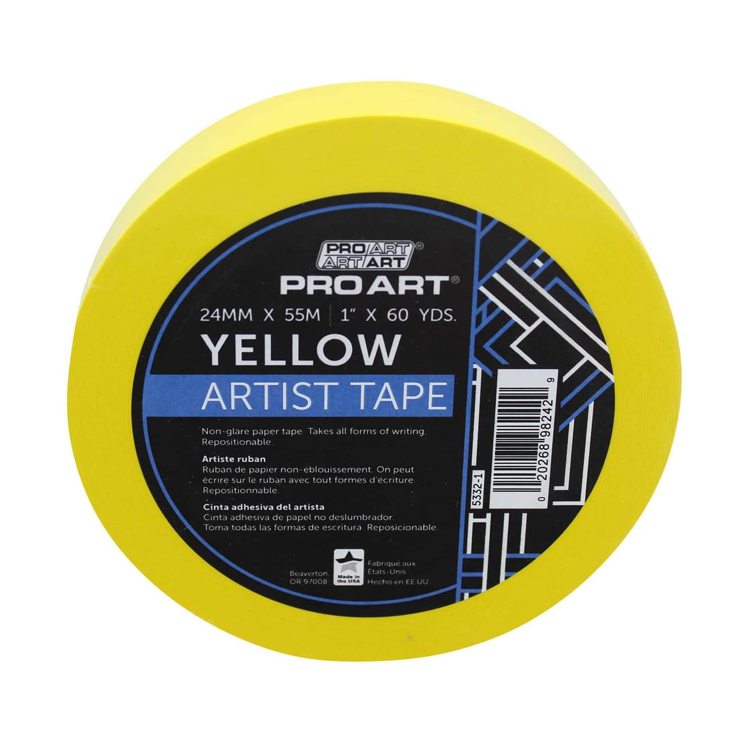 Pro Art&#xAE; Artist Tape, 1&#x22; x 60yd.