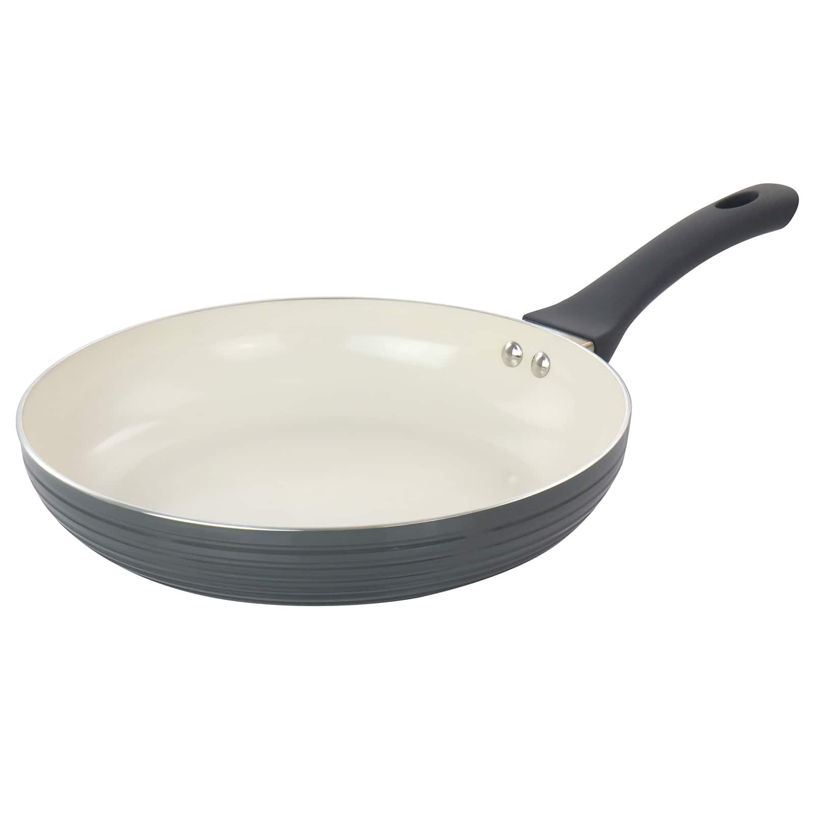 Oster Ridge Valley 10'' Gray Aluminum Nonstick Frying Pan