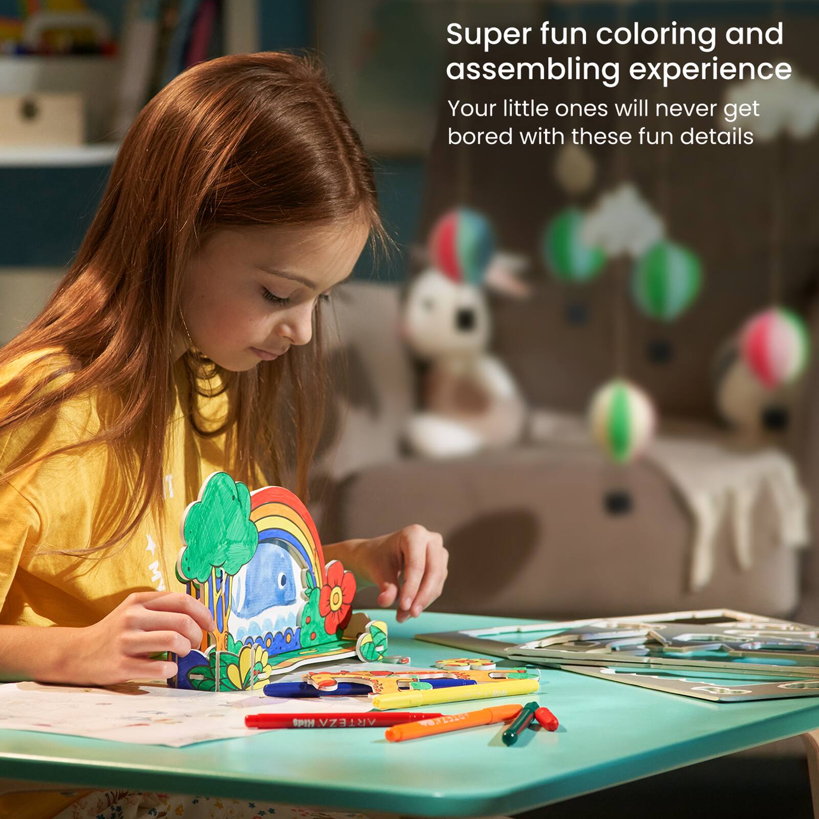 Arteza® Kids 3D Puzzle Owl & Giraffe