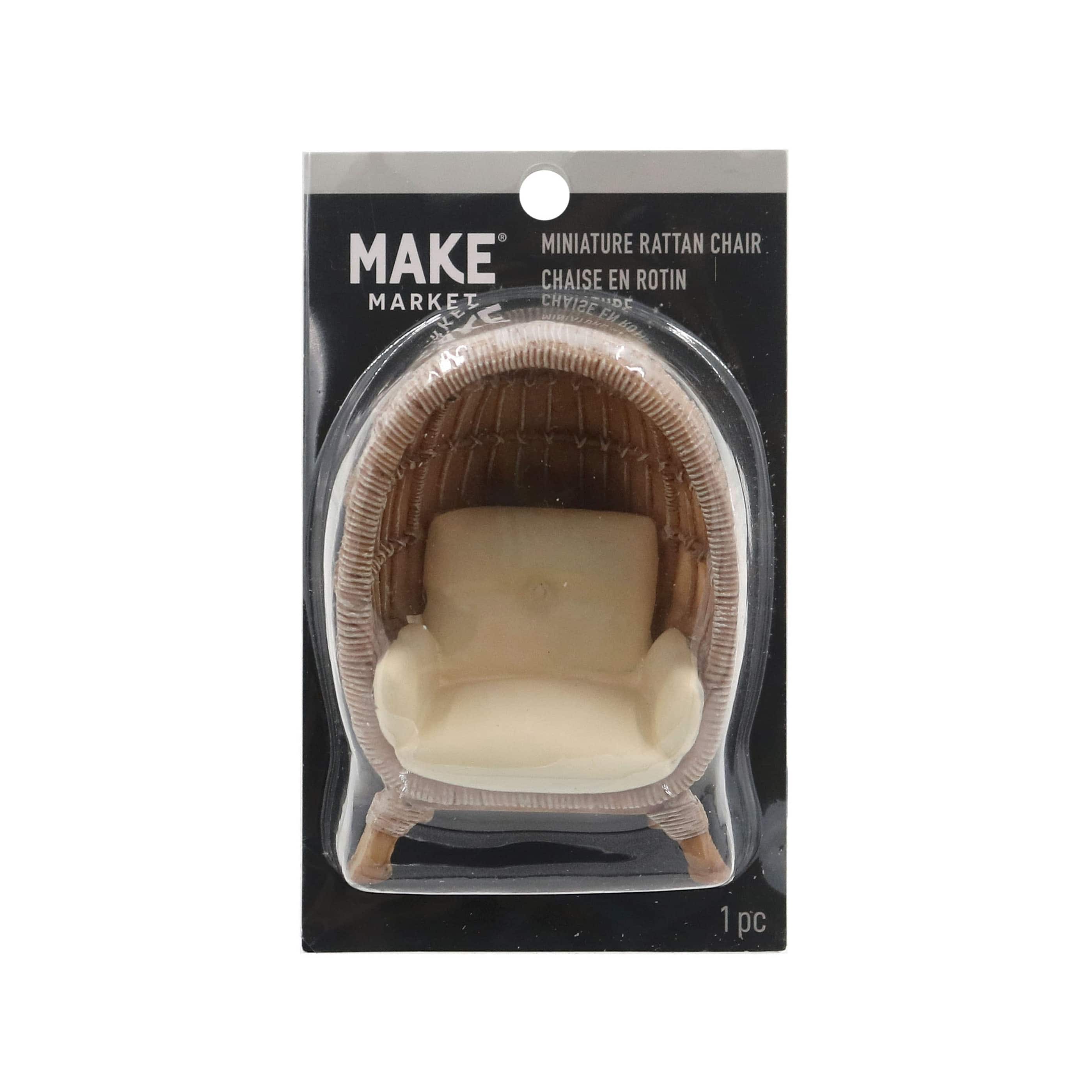 Miniature Rattan Egg Chair by Make Market®