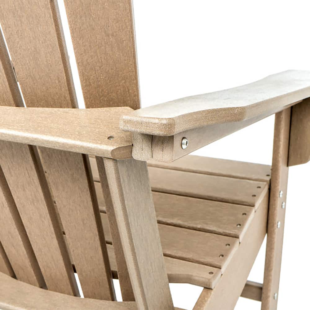 Brown Traditional Adirondack Chair