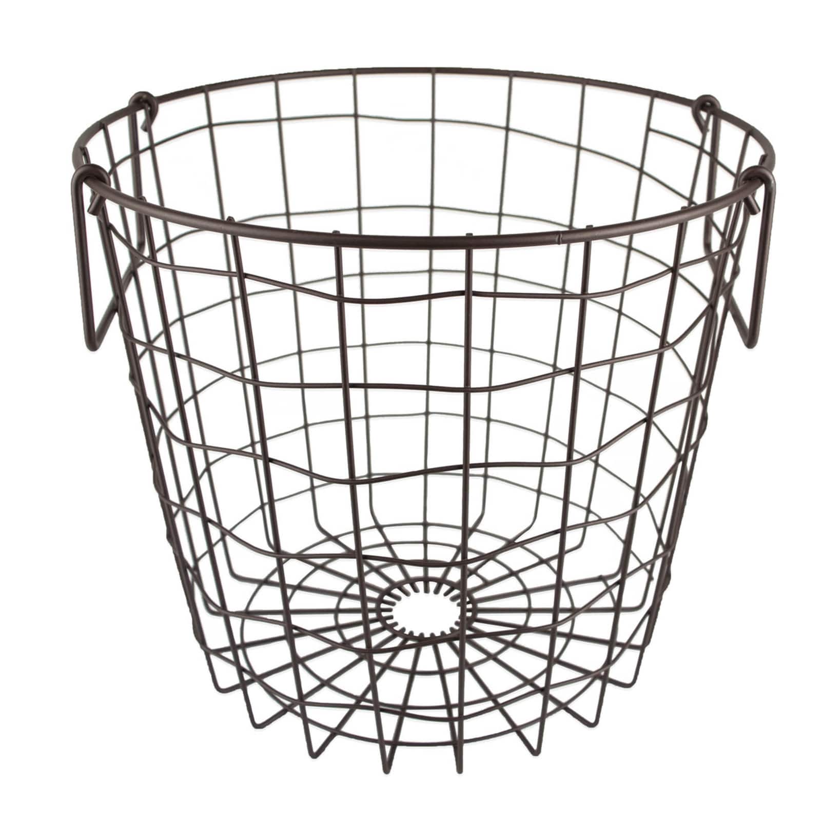 DII&#xAE; 10&#x22; Bronze Round Metal Basket