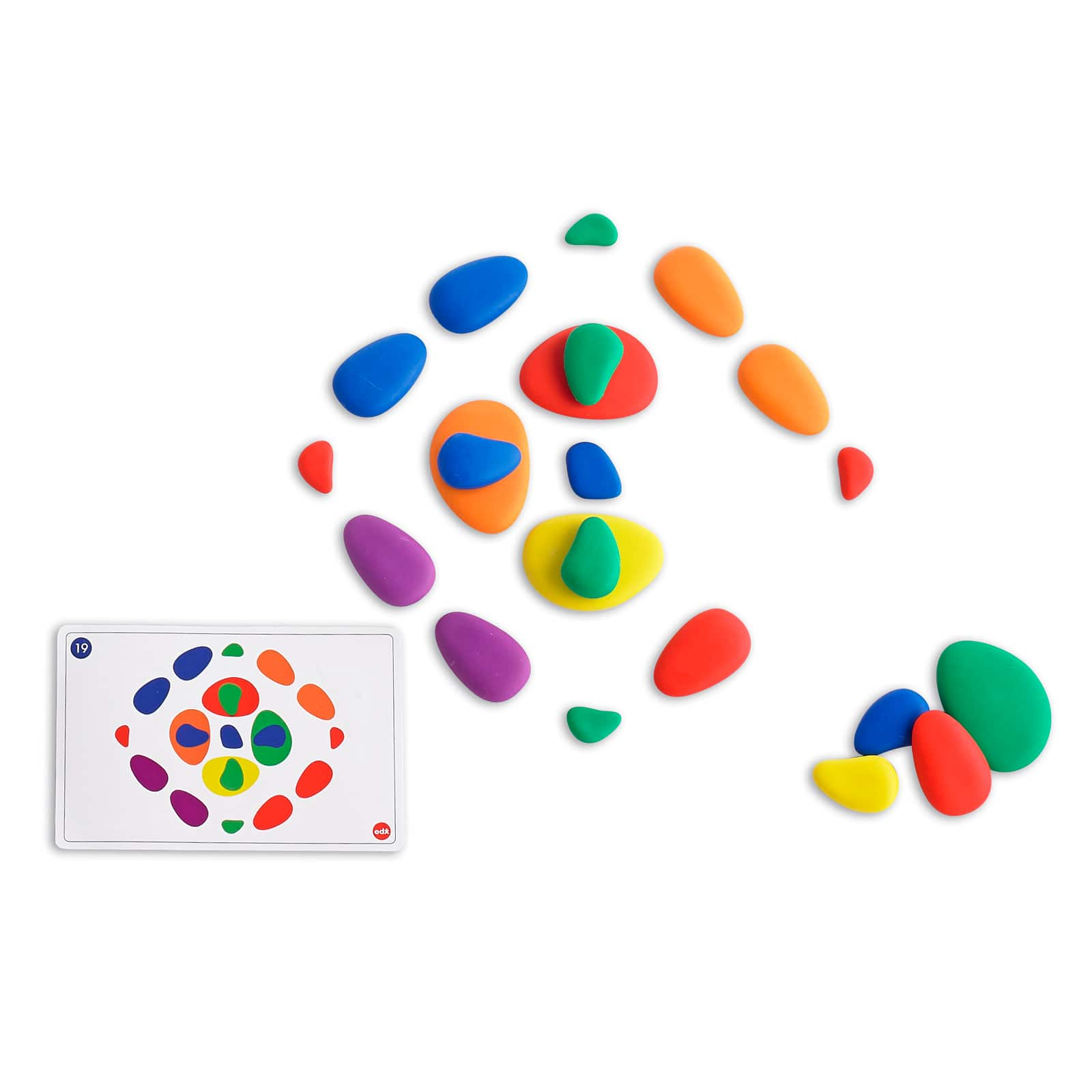 Edx Education&#xAE; Rainbow Pebbles&#xAE; Classroom Set