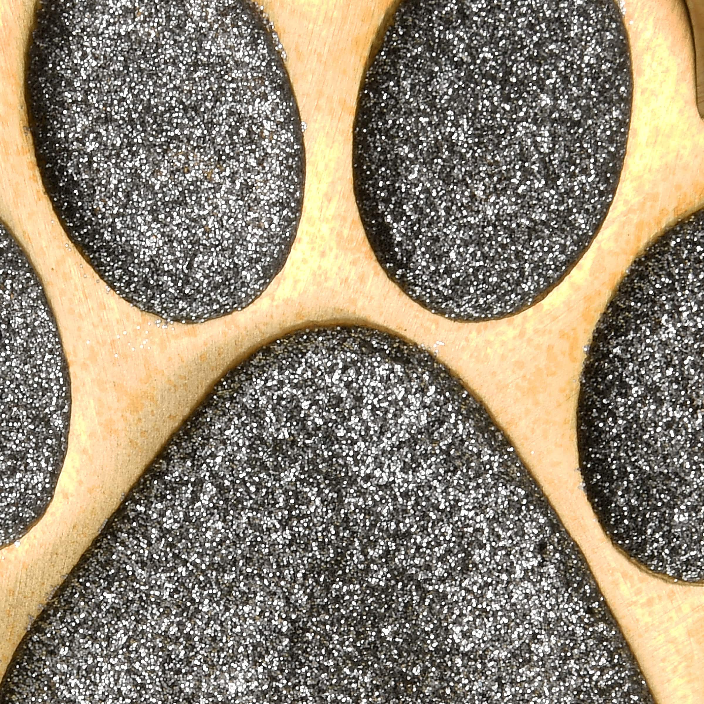 5" Gold Outlined with Silver Sparkle NOEL Stocking Holder