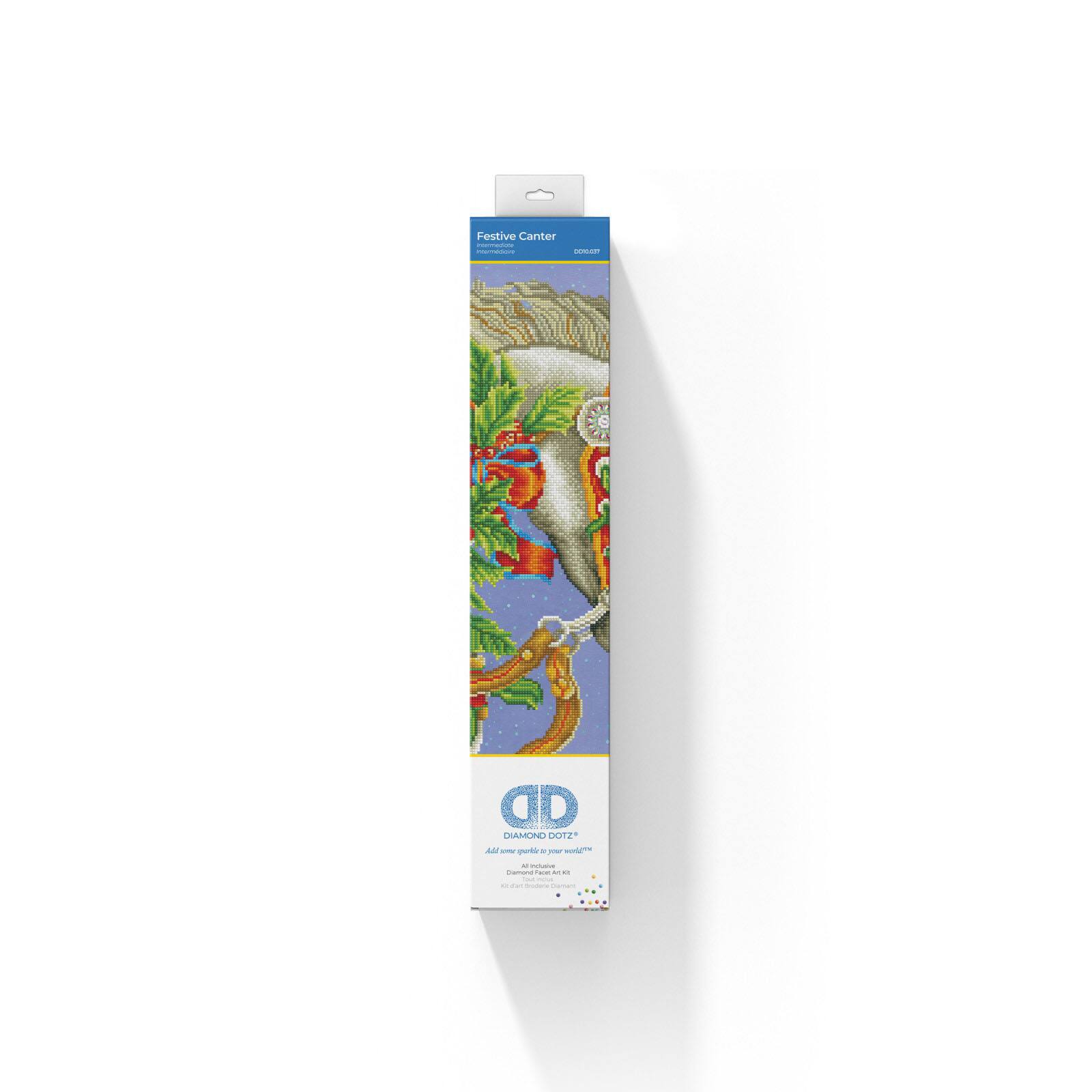 Diamond Dotz&#xAE; Intermediate Festive Canter Diamond Painting Kit