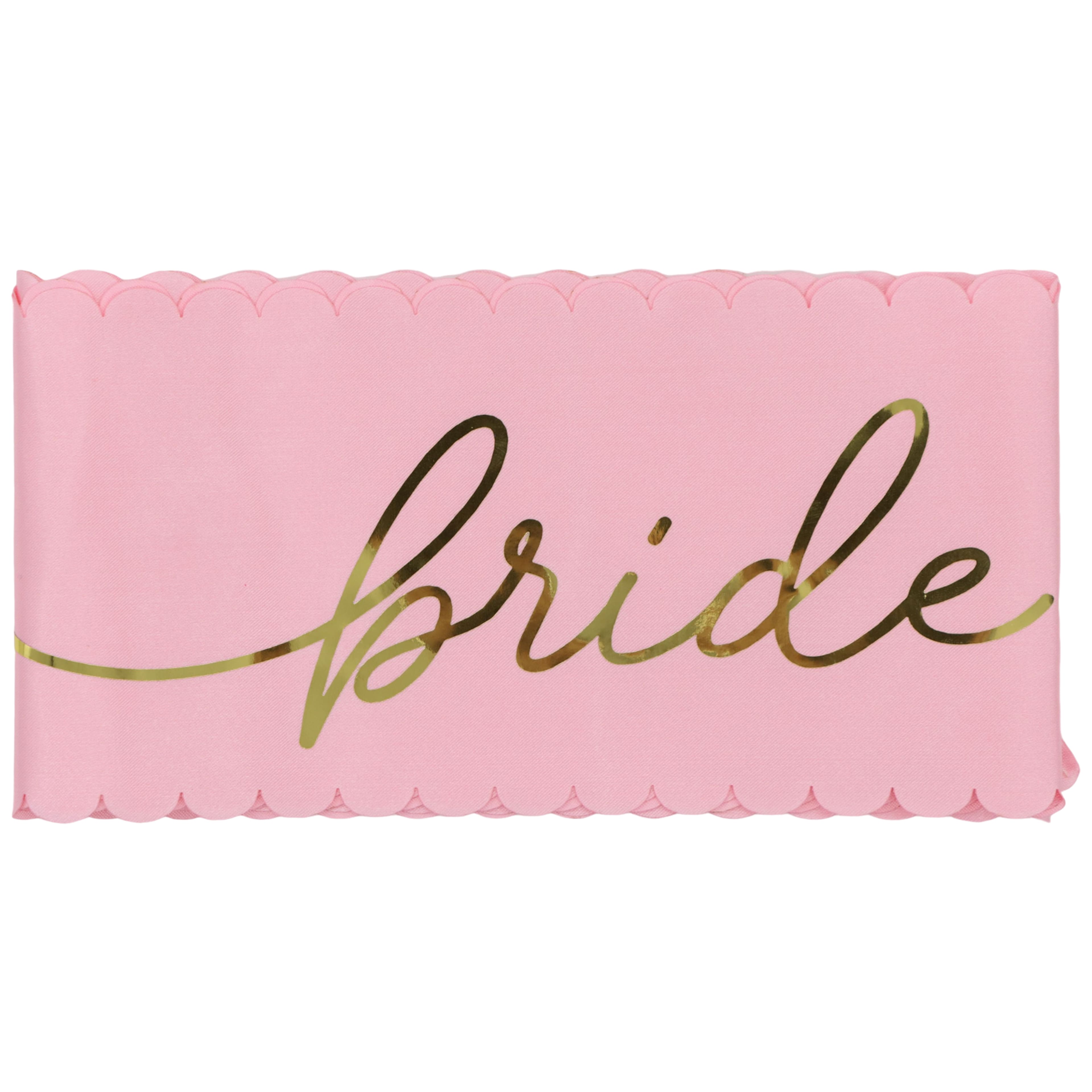 Pink &#x26; Gold Bride to Be Sash by Celebrate It&#x2122;