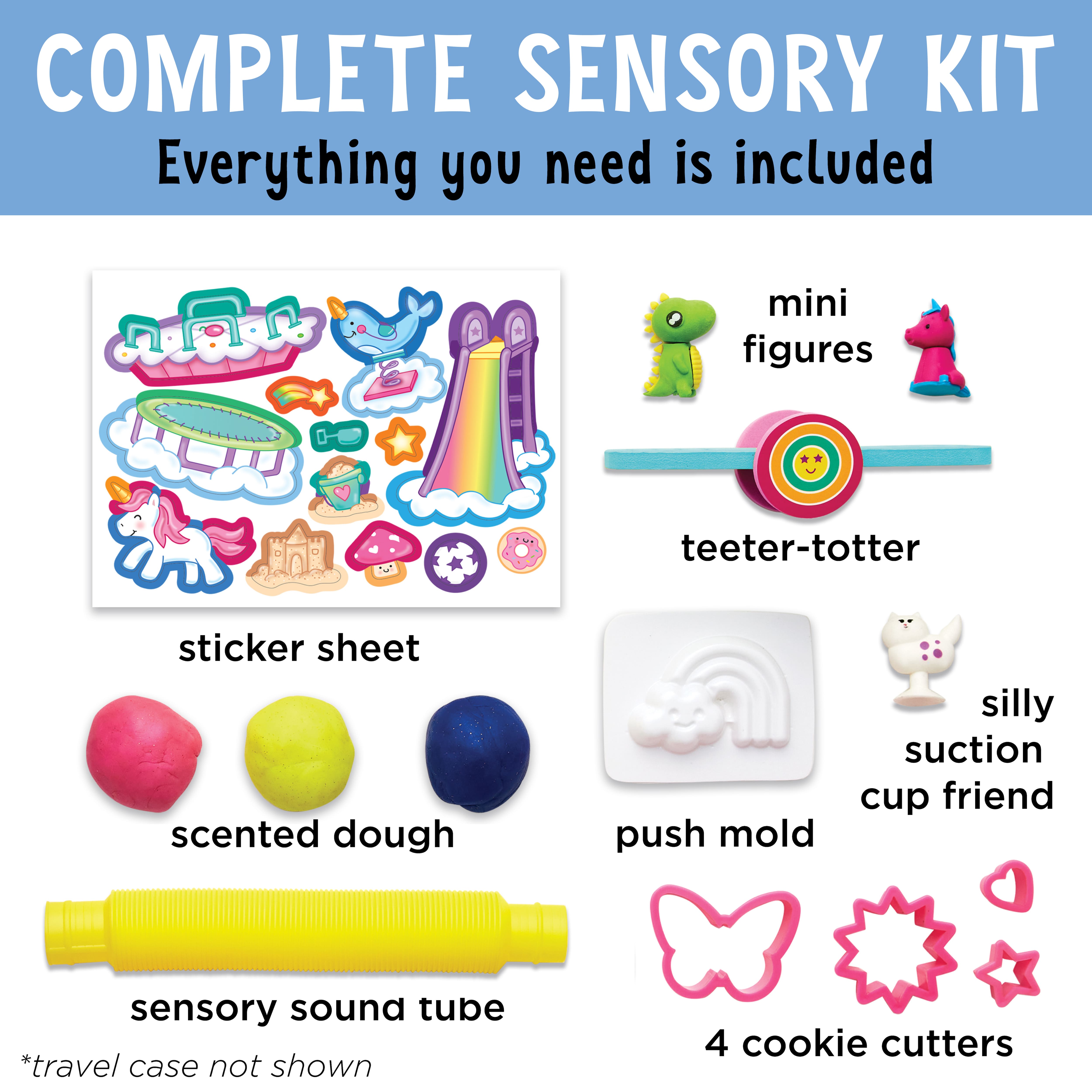 Creativity for Kids® Sensory on the Go Magical Playground Play Kit
