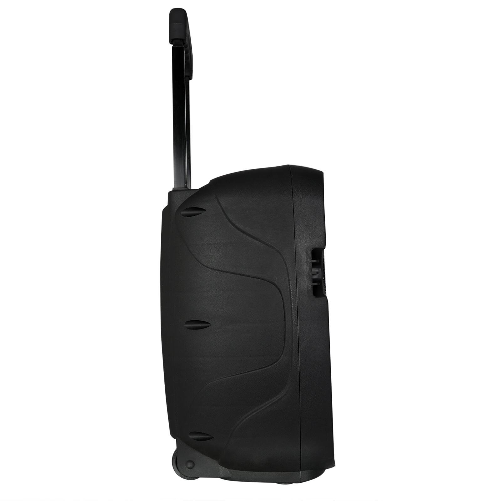 beFree Sound 8" 400 Watt Bluetooth Portable Party PA Speaker System With Illuminating Lights