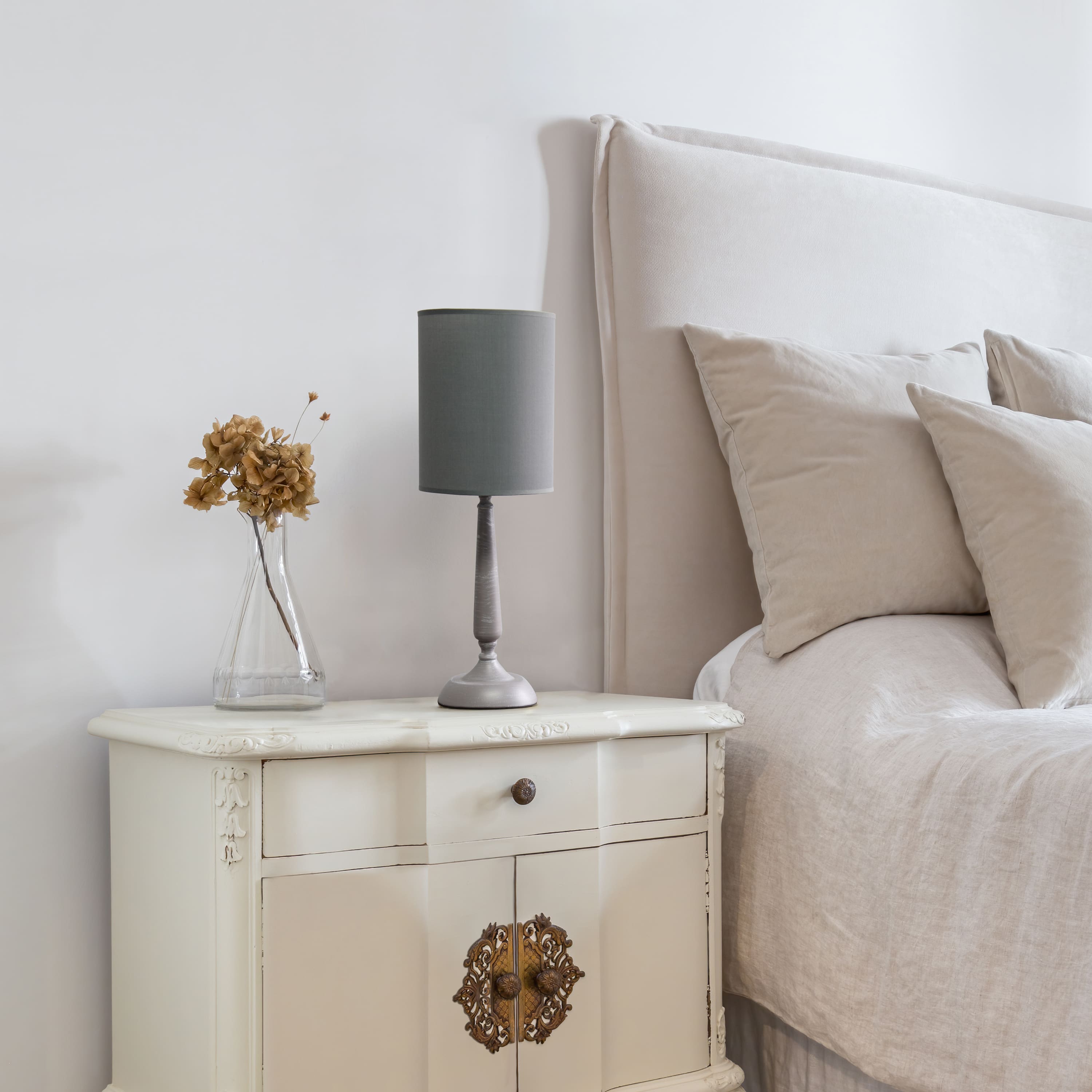 Simple Designs 23&#x22; Traditional Candlestick Table Lamp