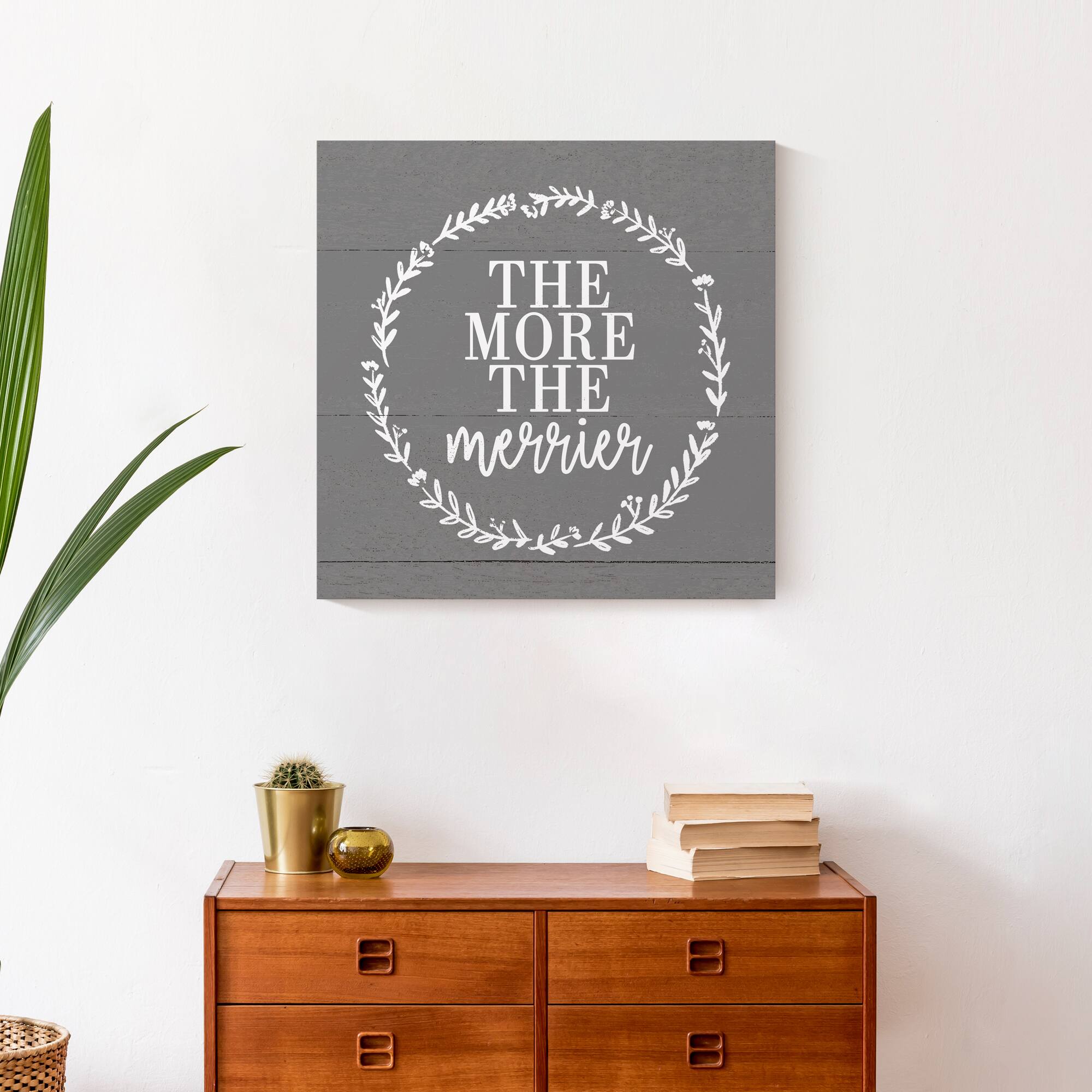 More The Merrier 20" x 20" Canvas Wall Art