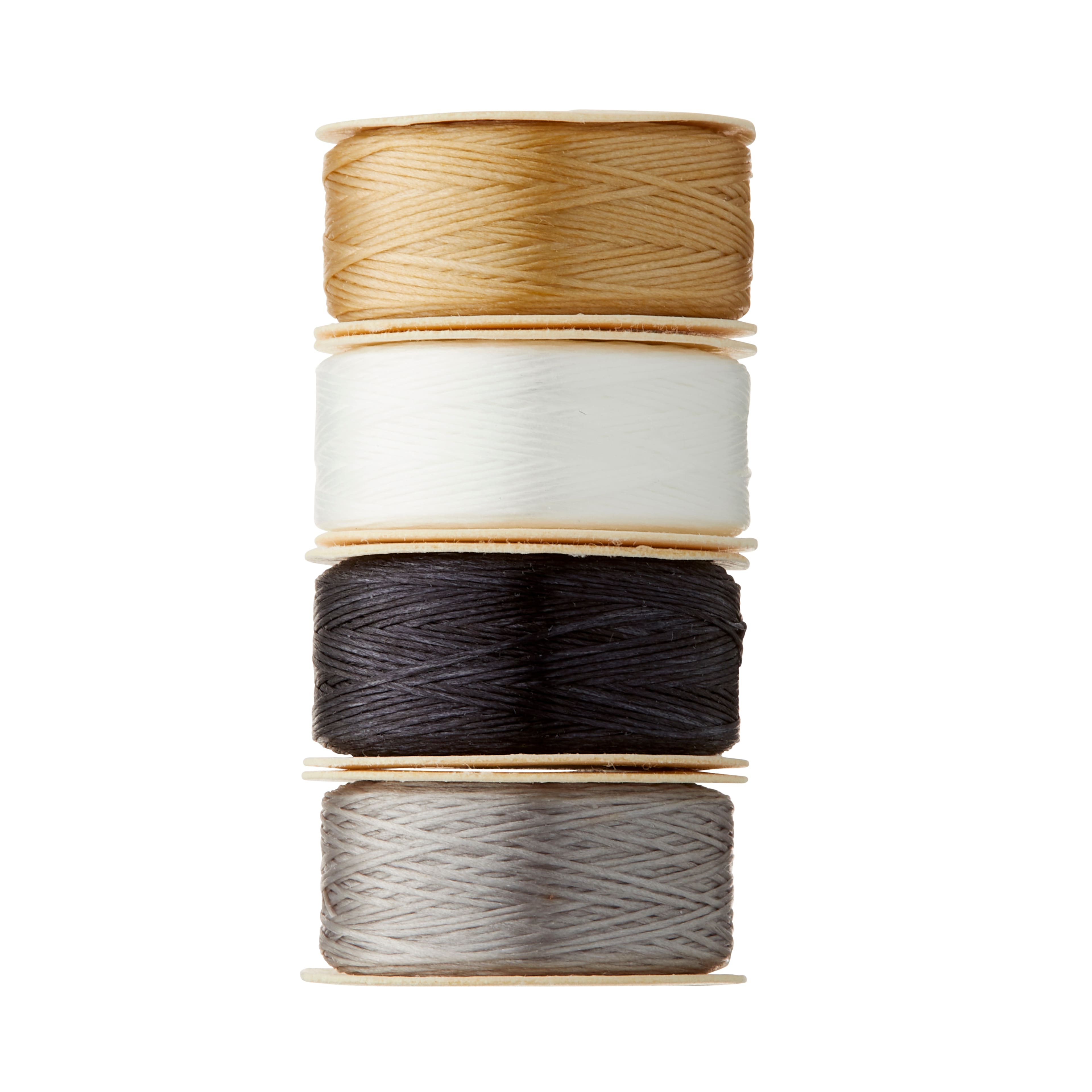 Thread, Nymo®, nylon, black, size B. Sold per 72-yard bobbin. - Fire  Mountain Gems and Beads