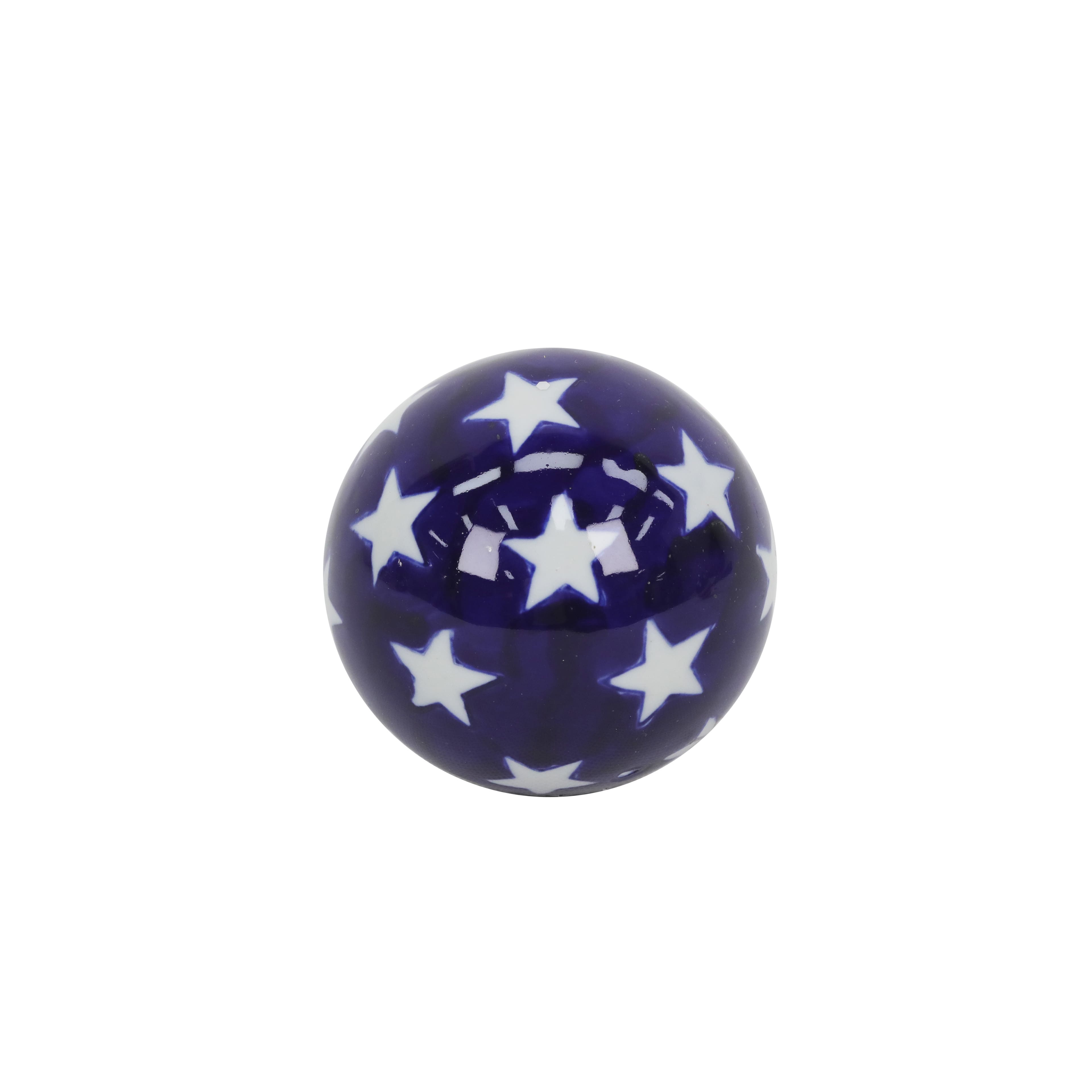 Assorted 3&#x22; Patriotic Ball Tabletop D&#xE9;cor by Celebrate It&#x2122;