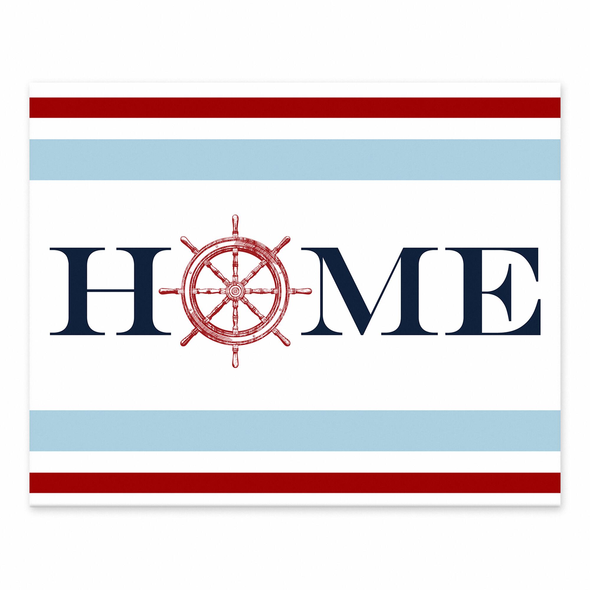Home Captain's Wheel Nautical Tabletop Decor