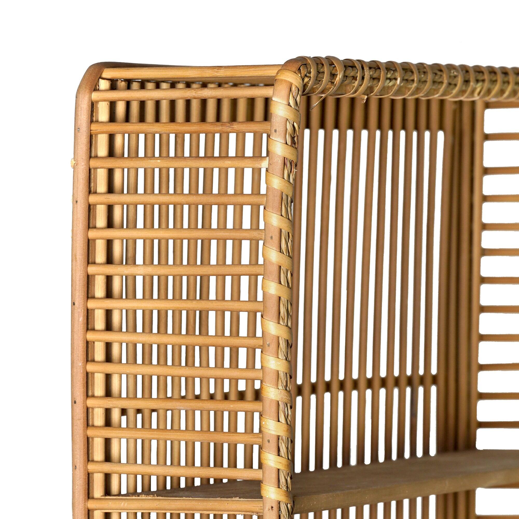 American Art Decor Bay Breeze Bamboo Shelf - 19.7&#x22; x 27.6&#x22;