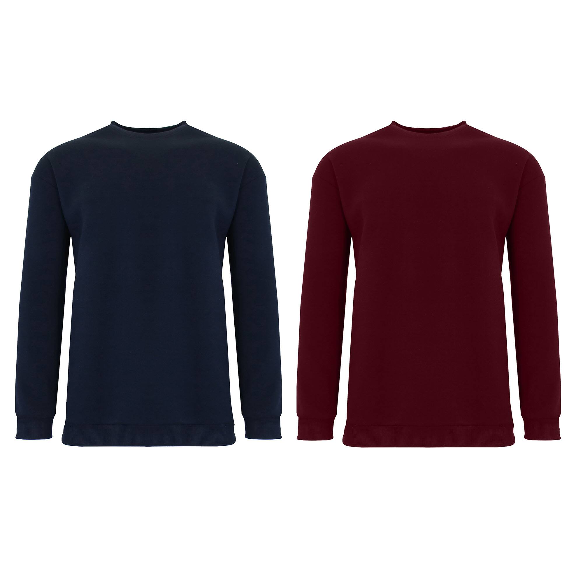 トップス Back Channel, fleece crew sweat Port & Company Essential Fleece Crewneck Sweatshirt | Zip's