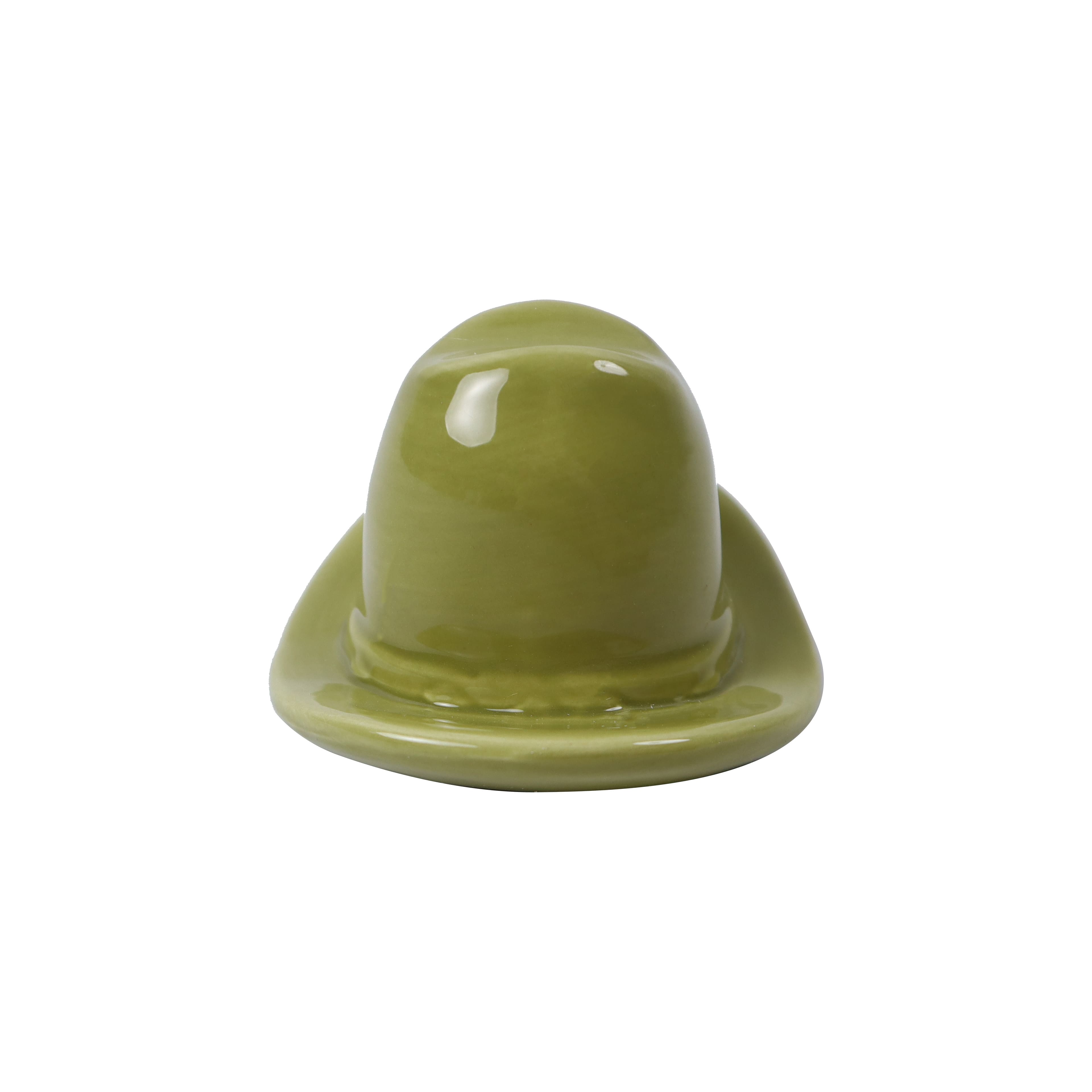 Assorted 4&#x22; Ceramic Hat Tabletop D&#xE9;cor by Ashland&#xAE;, 1pc.
