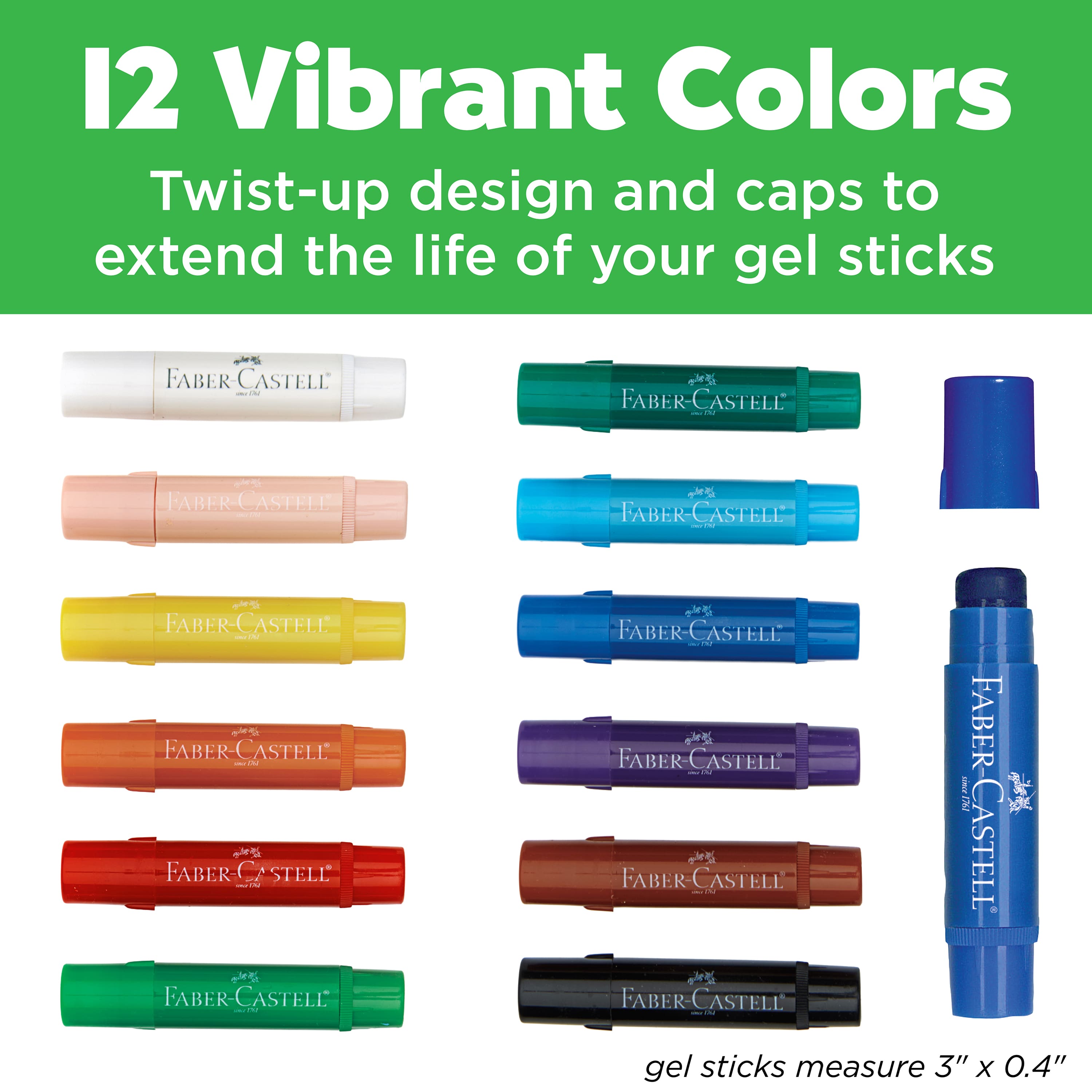 Faber-Castell&#xAE; 240-Piece Gel Stick School Pack
