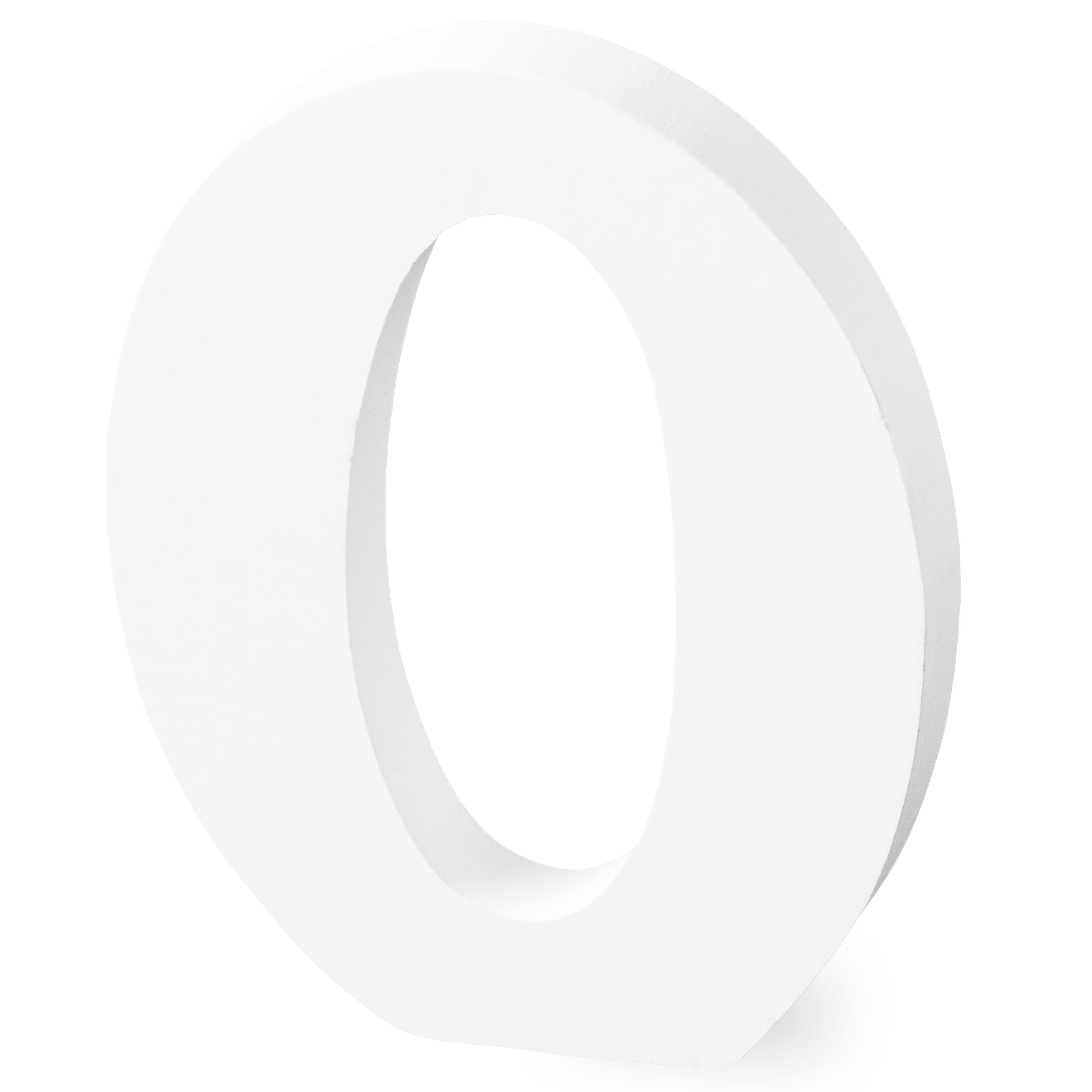 12 Pack: 4.75&#x22; White Wood Letter by Make Market&#xAE;