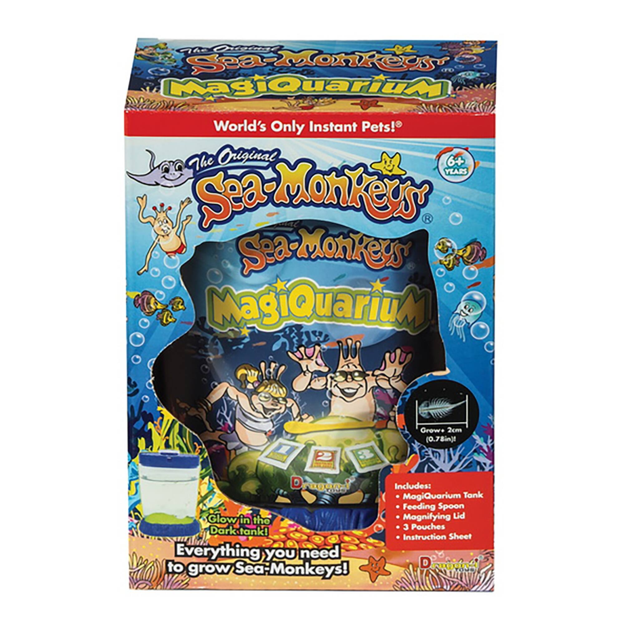 The Original Sea-Monkeys Magiquarium Glow In The Dark Kit