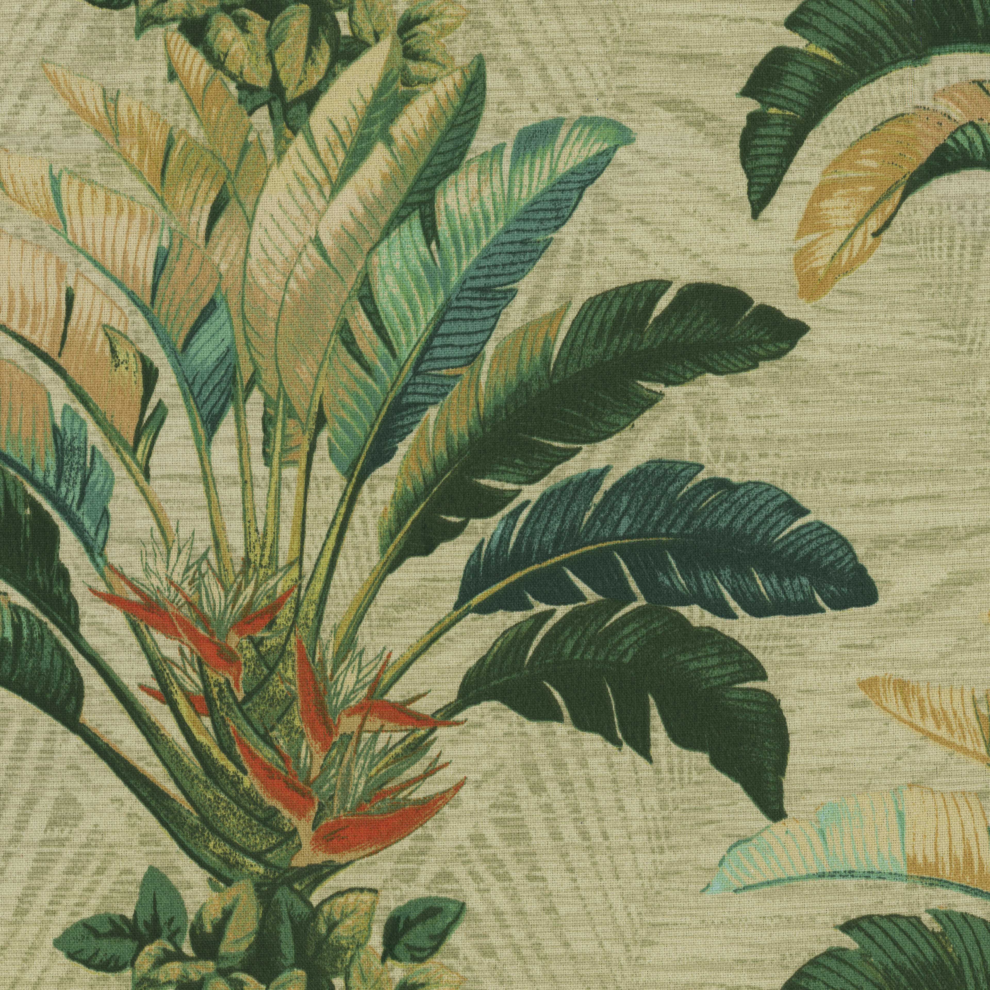 Tommy Bahama Wicker Banana Leaves Outdoor Fabric