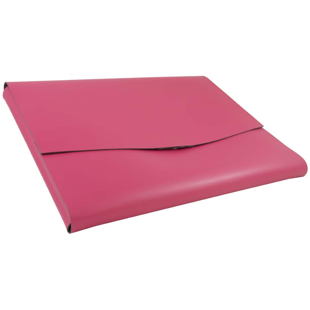 JAM Paper Italian Leather Snap Closure Portfolio