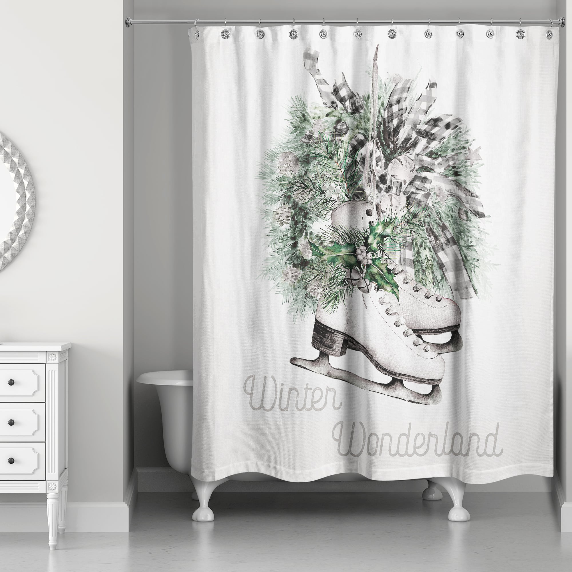 Winter Wonderland Shower Curtain