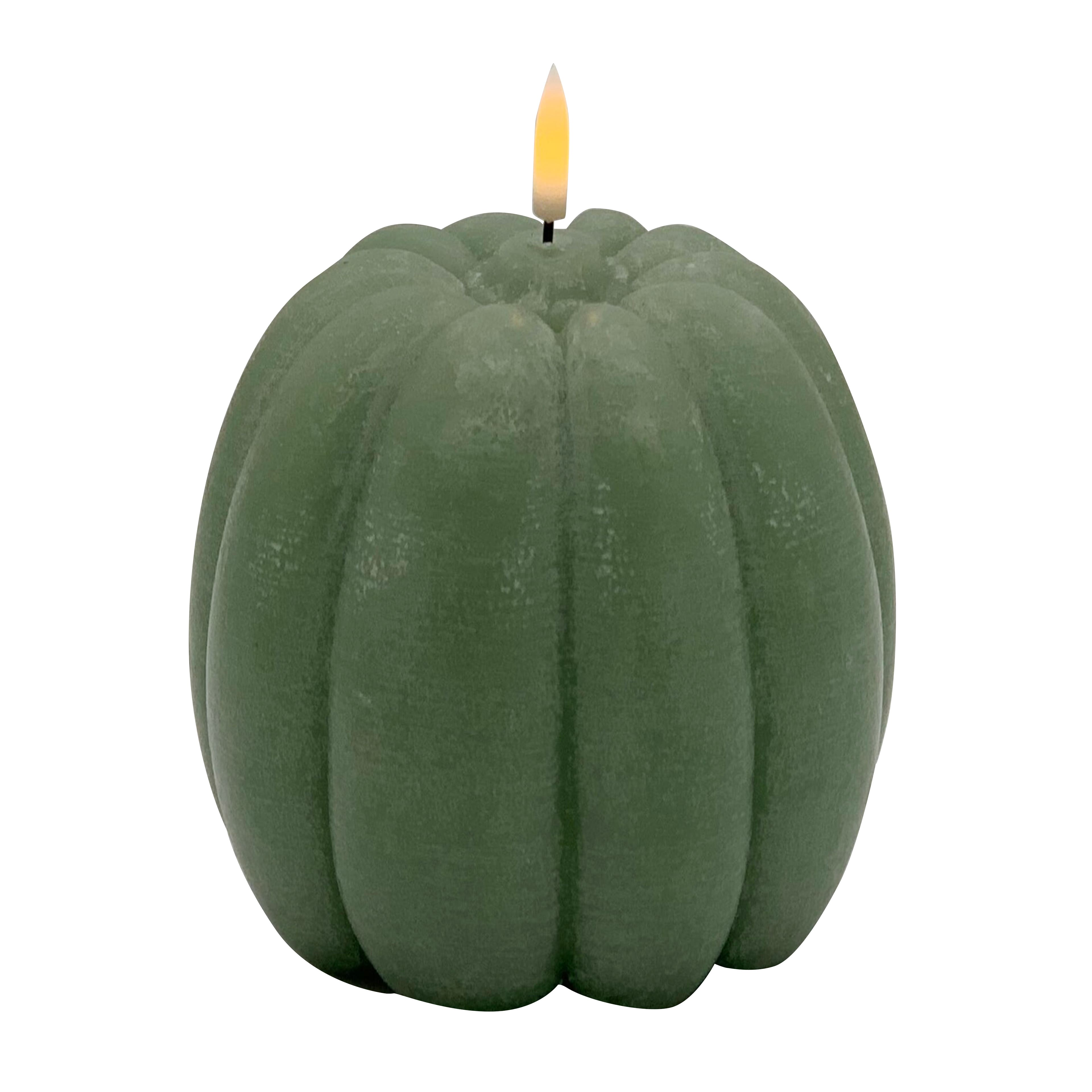 4.5&#x22; Green LED Pumpkin Candle by Ashland&#xAE;