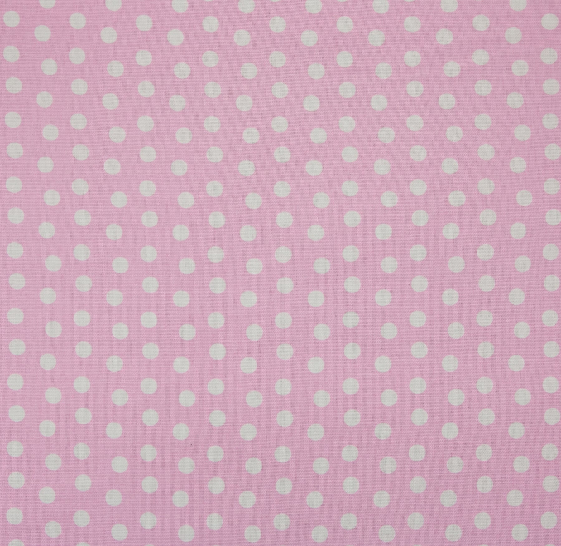 Richloom Pink Polka Dot Cotton Home D&#xE9;cor Fabric