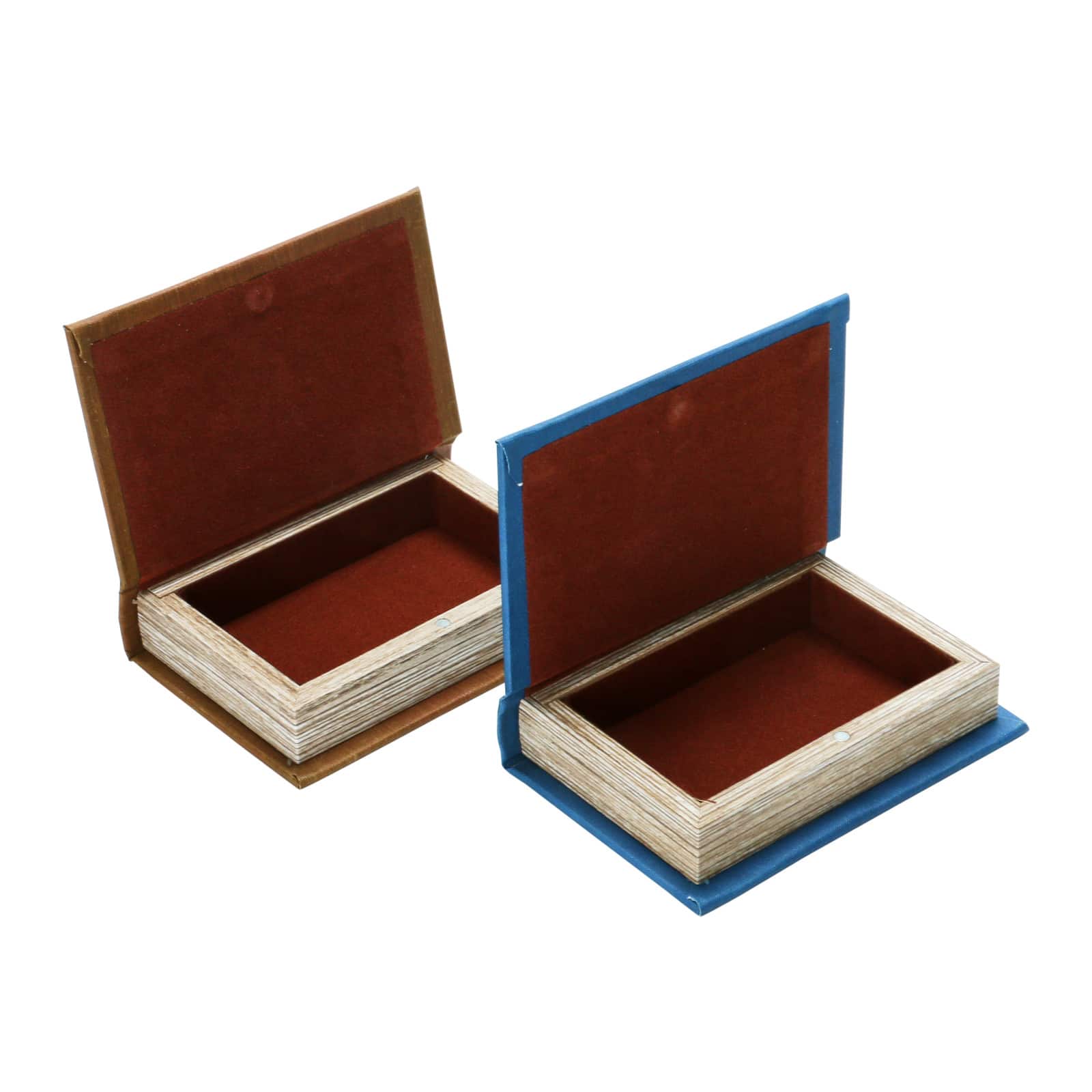 Hello Honey&#xAE; 5.5&#x22; Vintage Style Book Boxes, 8ct.