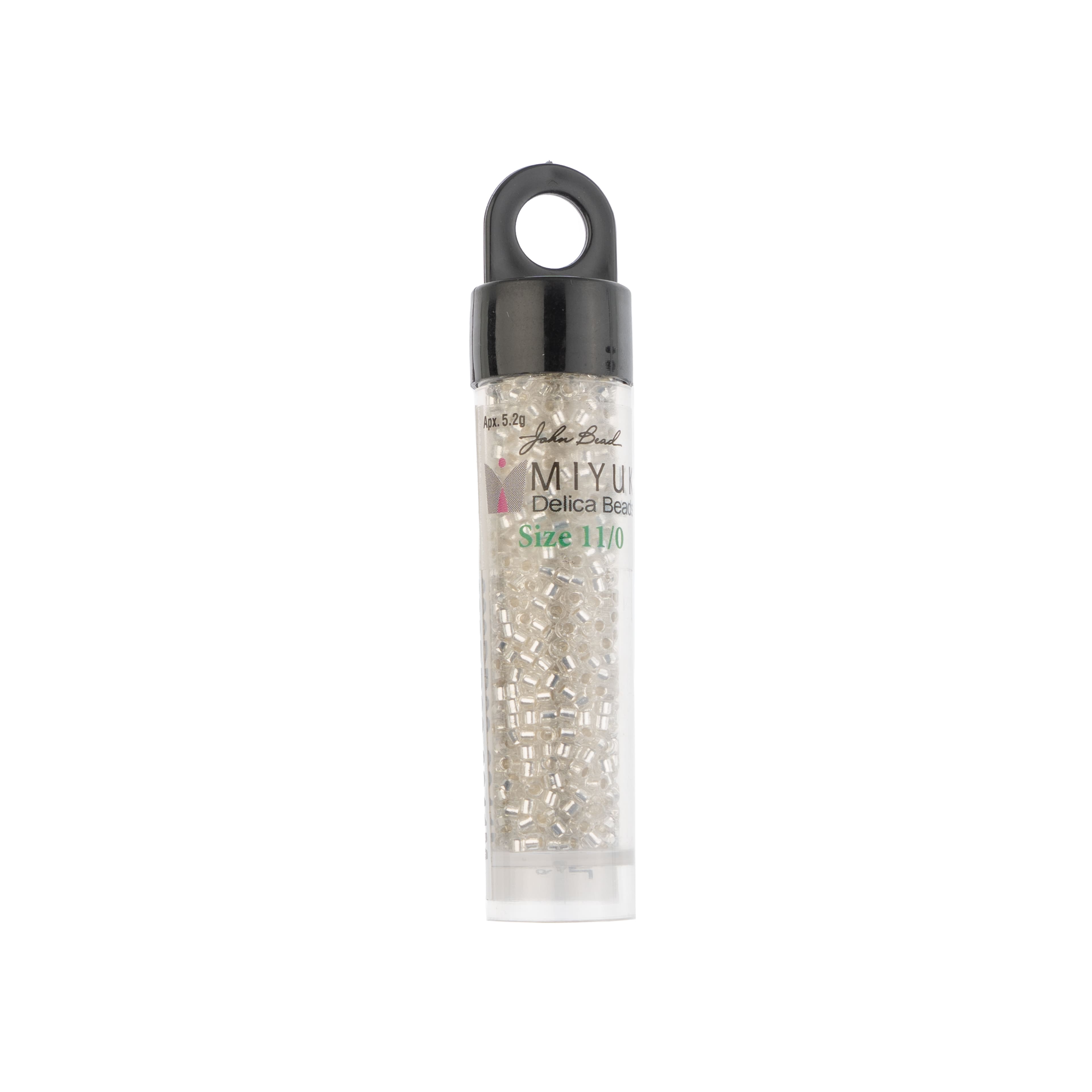 John Bead 11/0 Miyuki Delica Glass Seed Beads, 5g