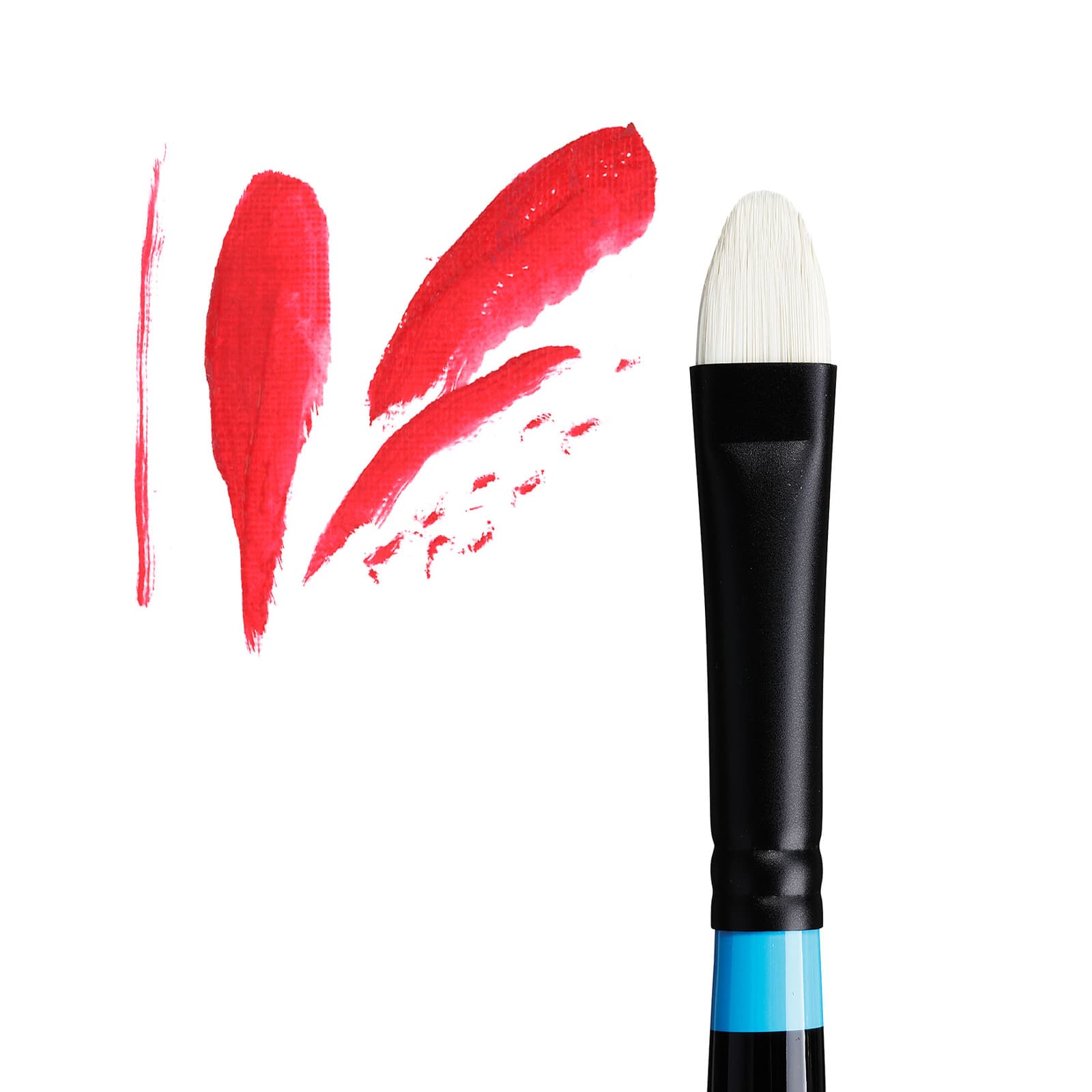 Princeton™ Aspen™ Synthetic Long Handle Short Filbert Brush