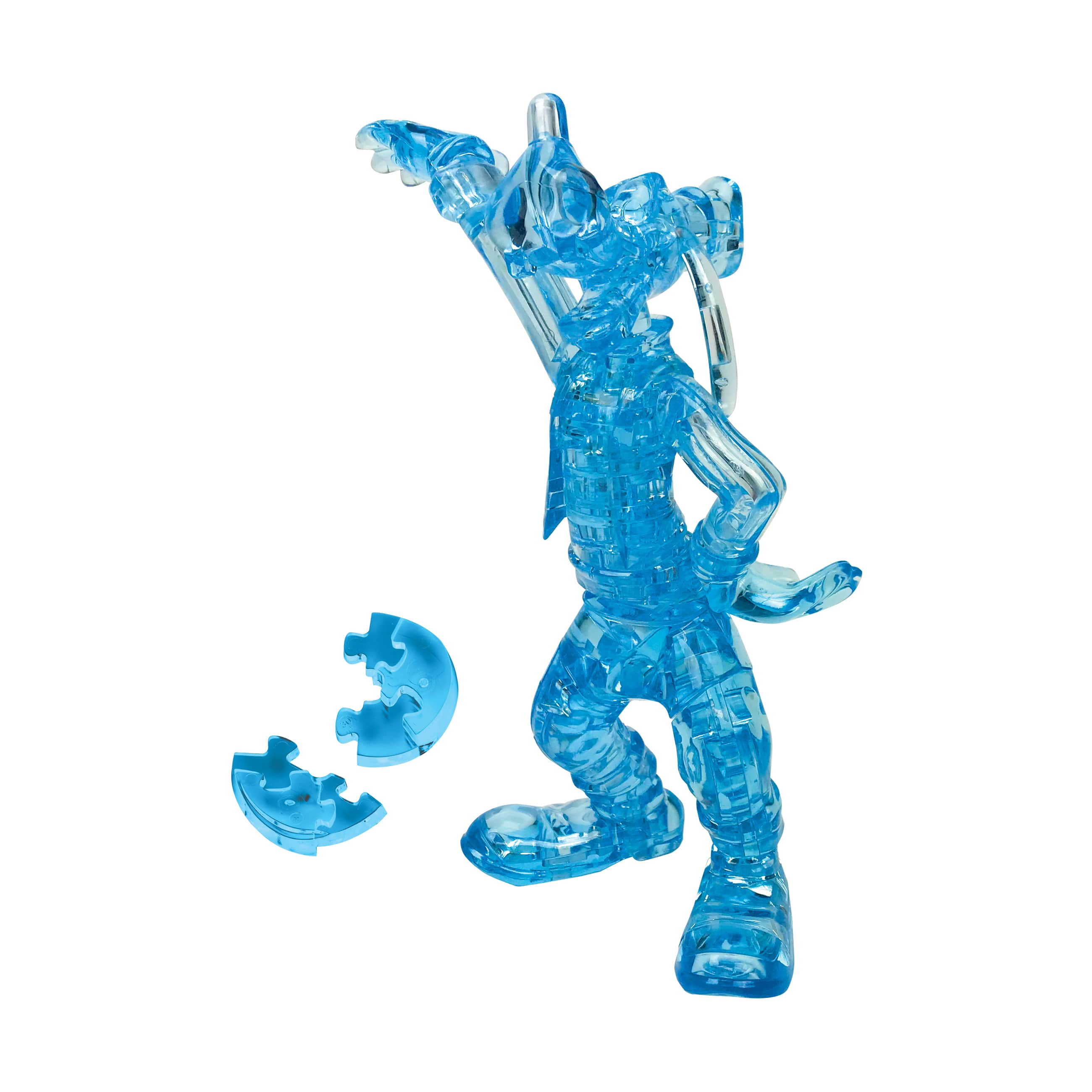 3D Crystal Puzzle - Disney Goofy (Blue): 38 Pcs