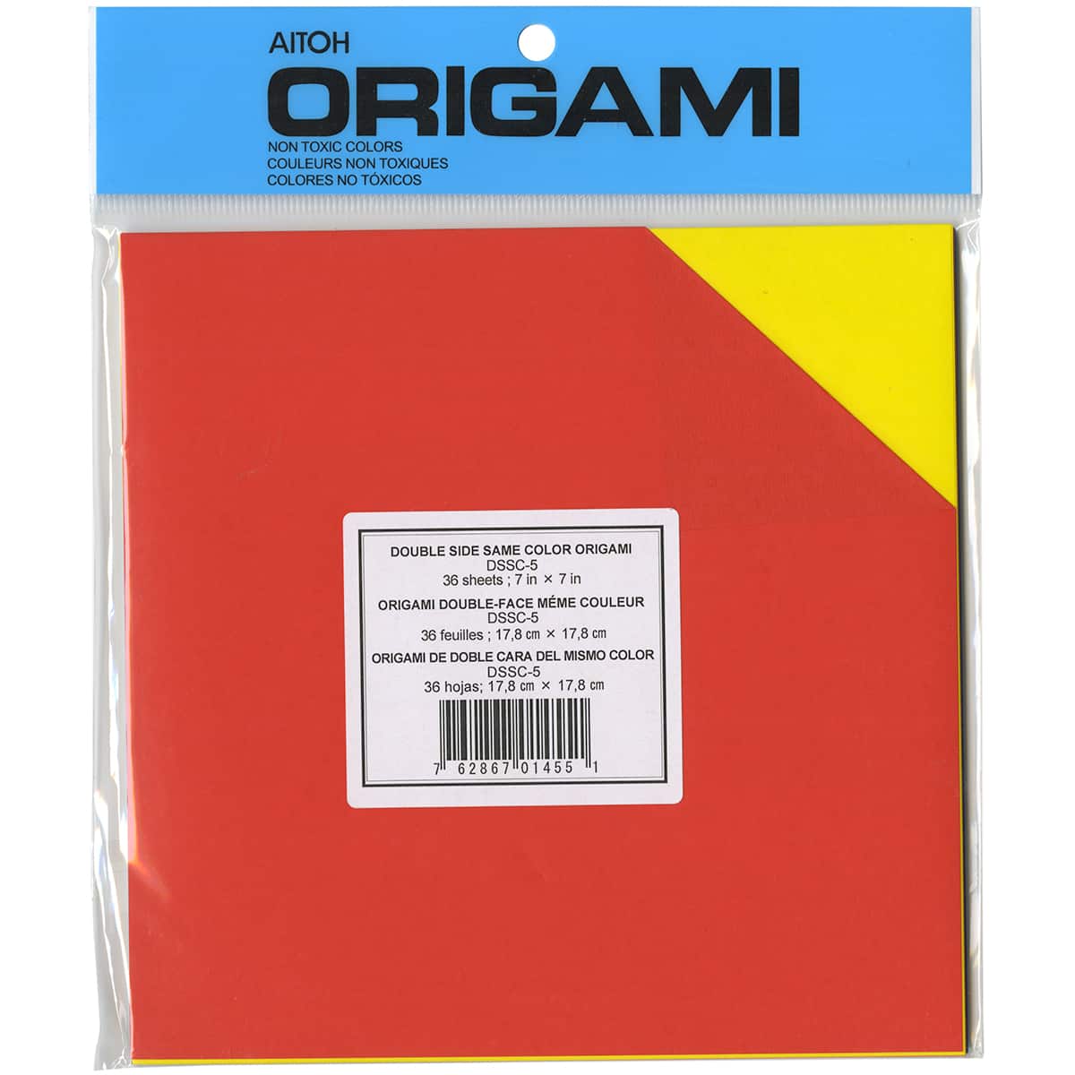 9.75 Inch Square Origami Sheets Aitoh Origami Paper - 18 Sheets, 9.75-inch  Assorted Foil, For Arts & Crafts Metallic Foil Paper For Crafts