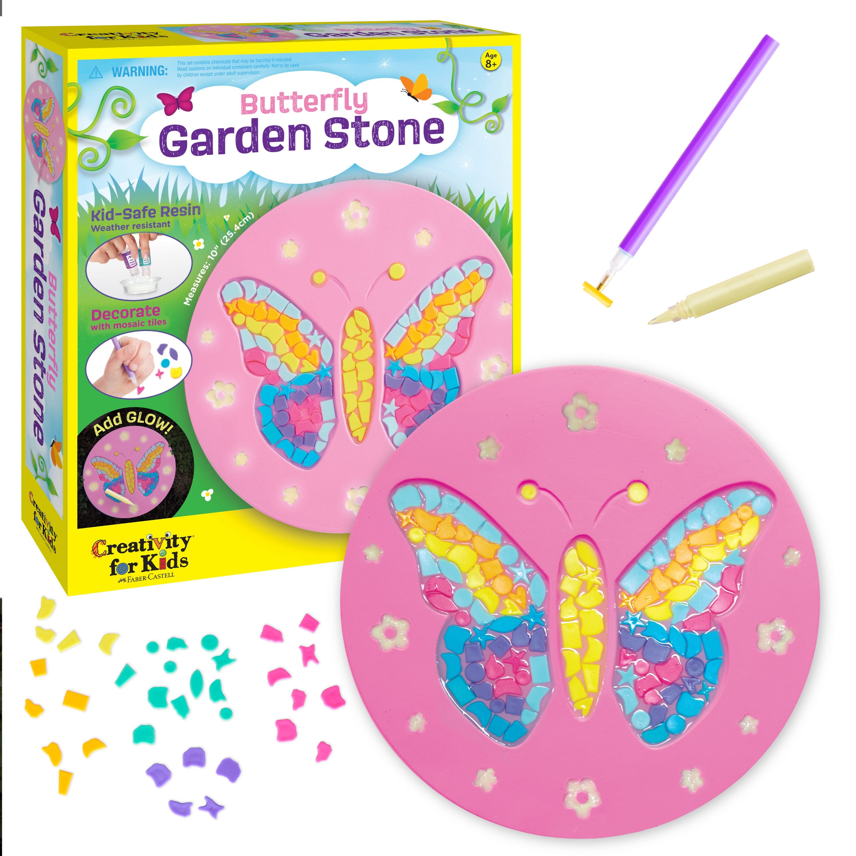 Creativity for Kids&#xAE; Butterfly Garden Stone