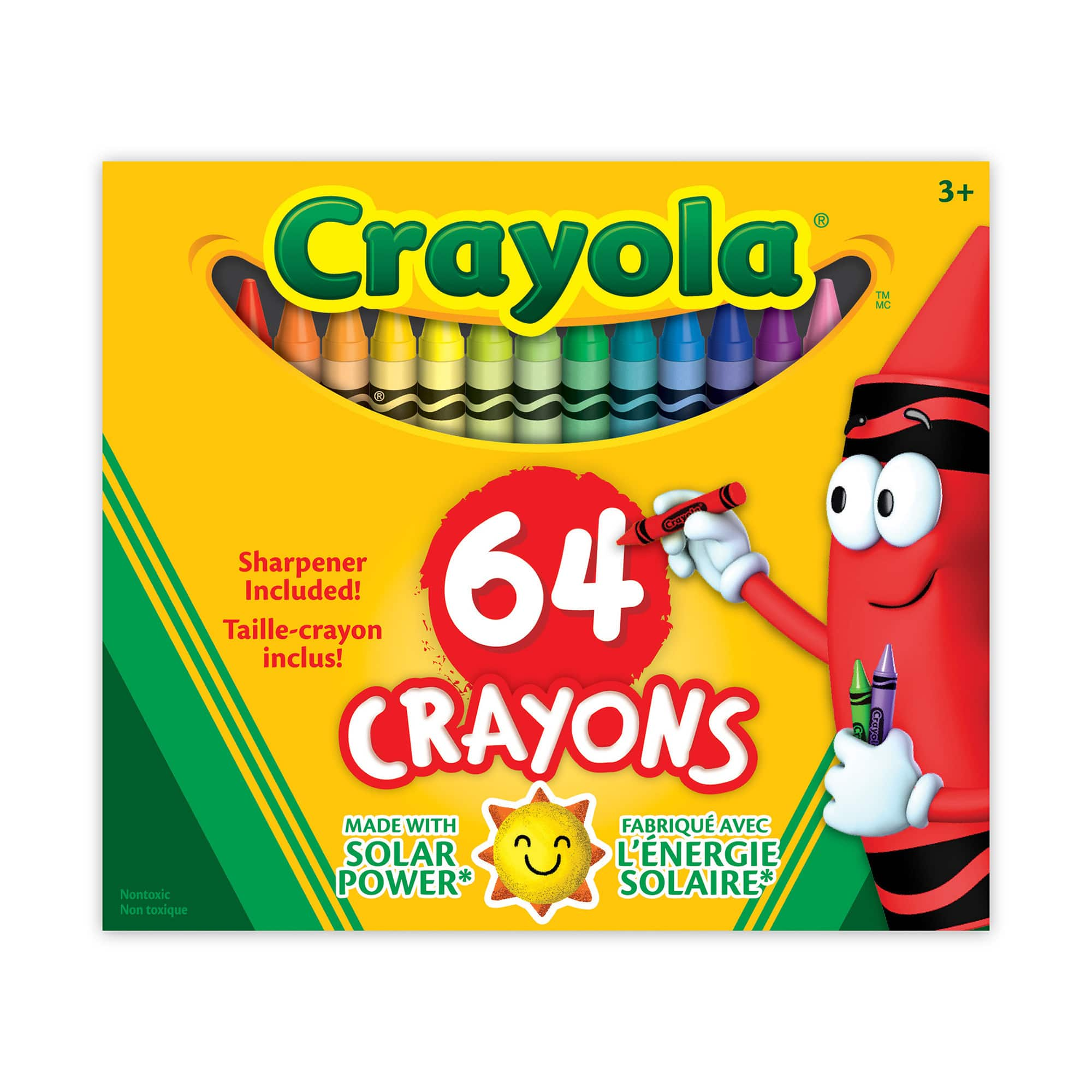 12 Packs: 64 ct. (768 total) Crayola&#xAE; Boxed Crayons