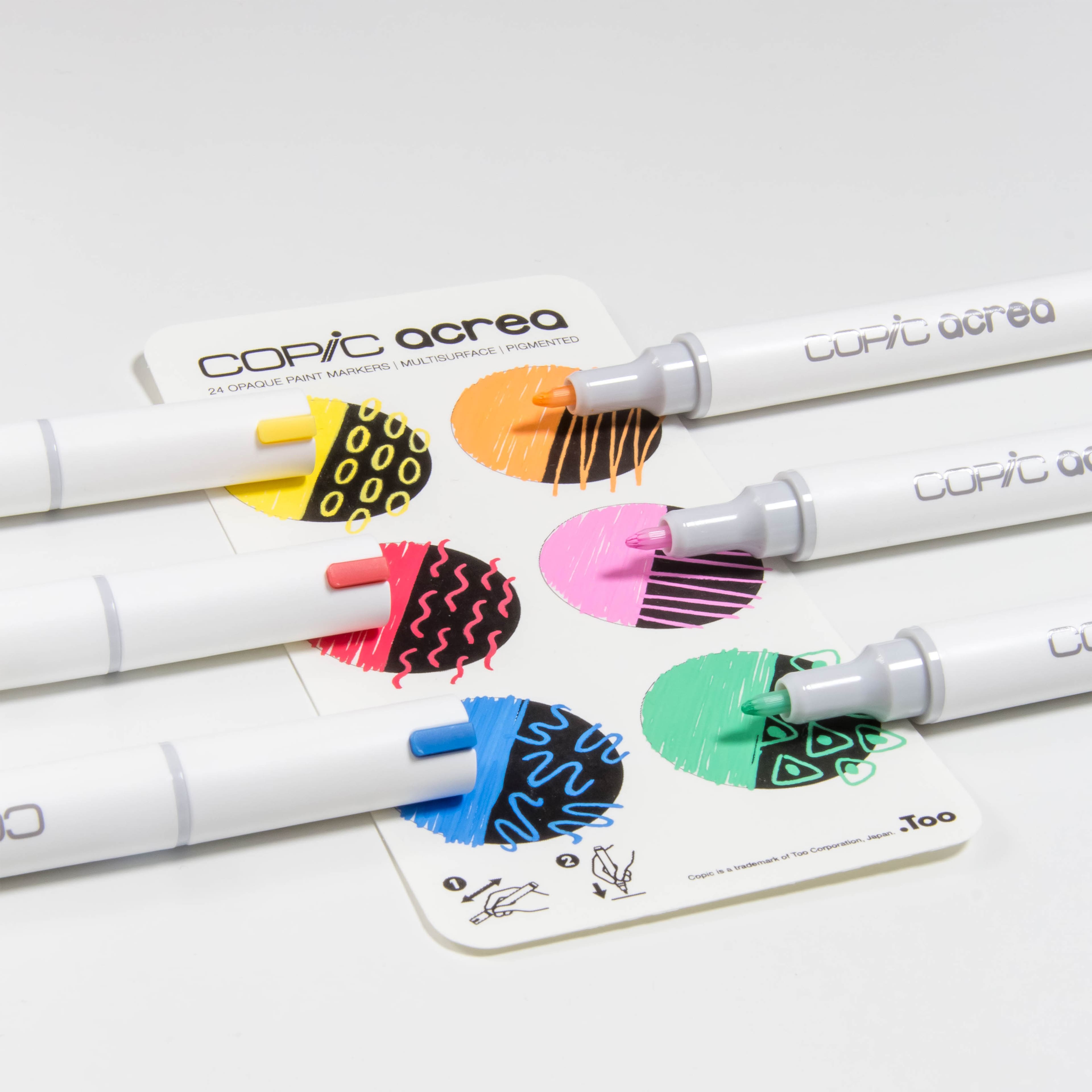 Copic® acrea Vivid Marker Set
