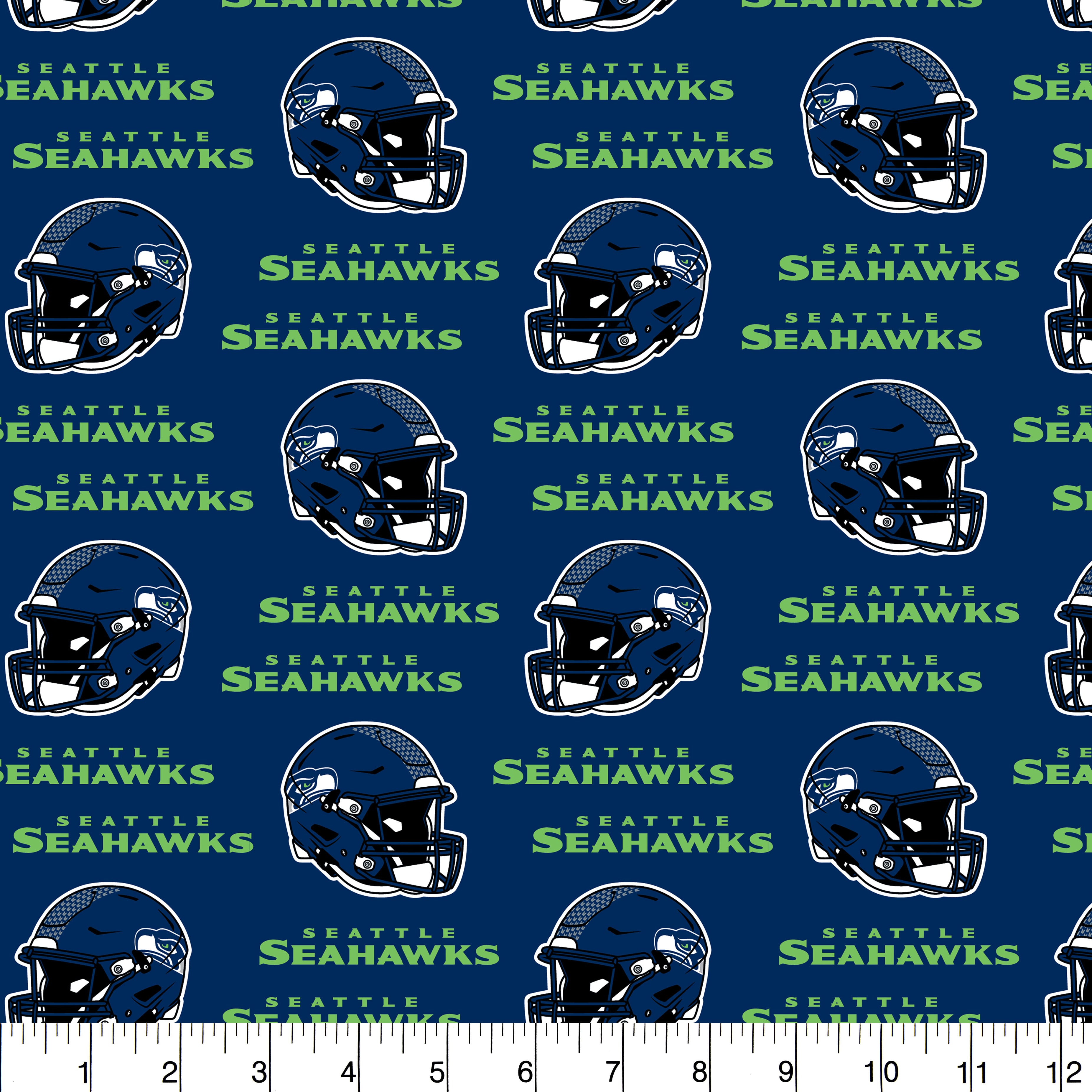 NFL Seattle Seahawks Cotton Fabric
