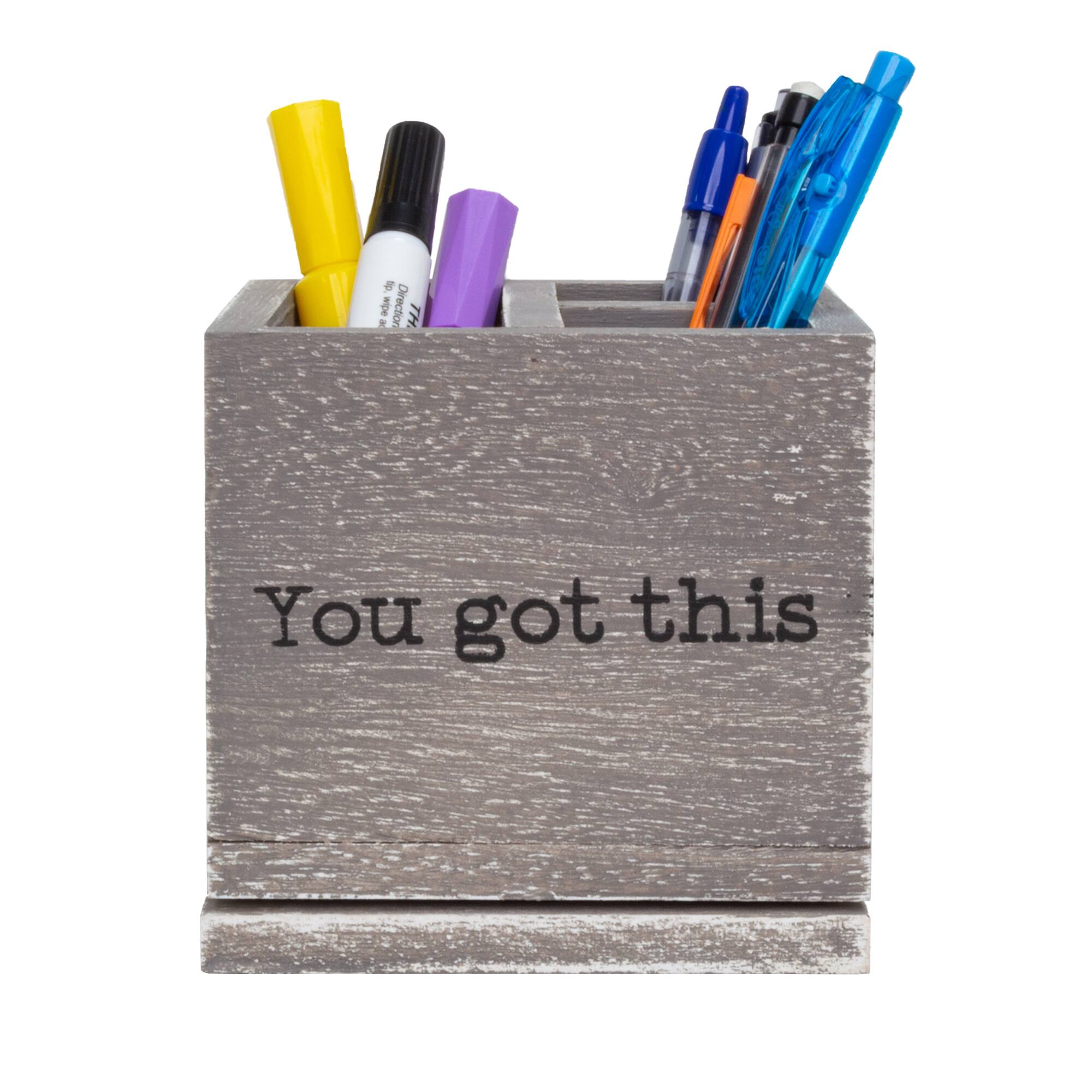 You Got This Rotating Desk Organizer